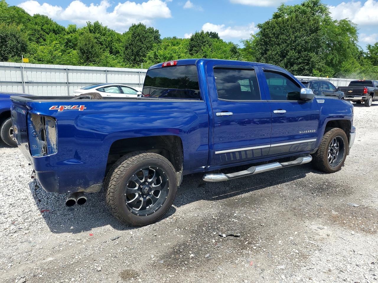 2014 Chevrolet Silverado K1500 Ltz Синий vin: 3GCUKSEC2EG360917