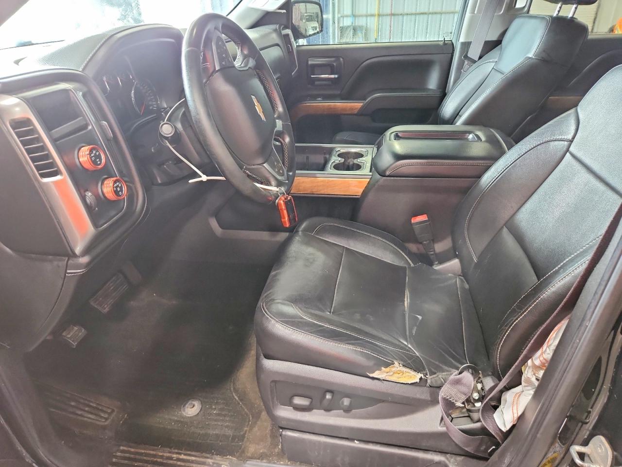 2014 Chevrolet Silverado K1500 Ltz Black vin: 3GCUKSEC2EG426799