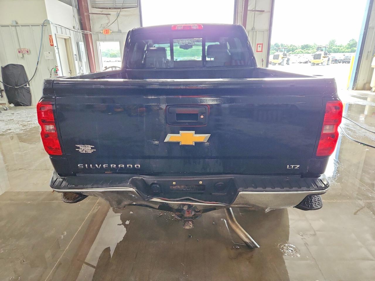 2014 Chevrolet Silverado K1500 Ltz Black vin: 3GCUKSEC2EG426799