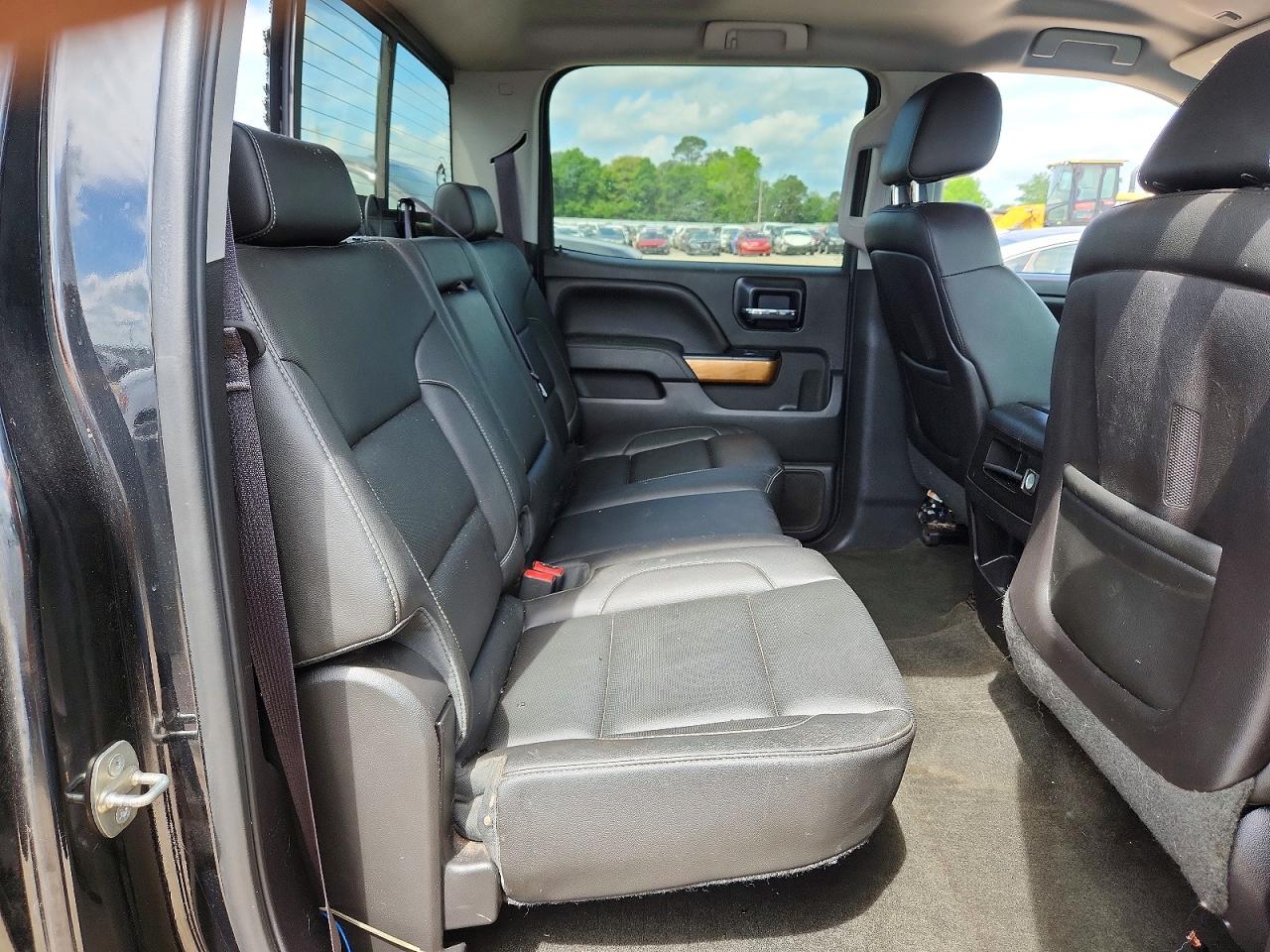 2014 Chevrolet Silverado K1500 Ltz Black vin: 3GCUKSEC2EG456160