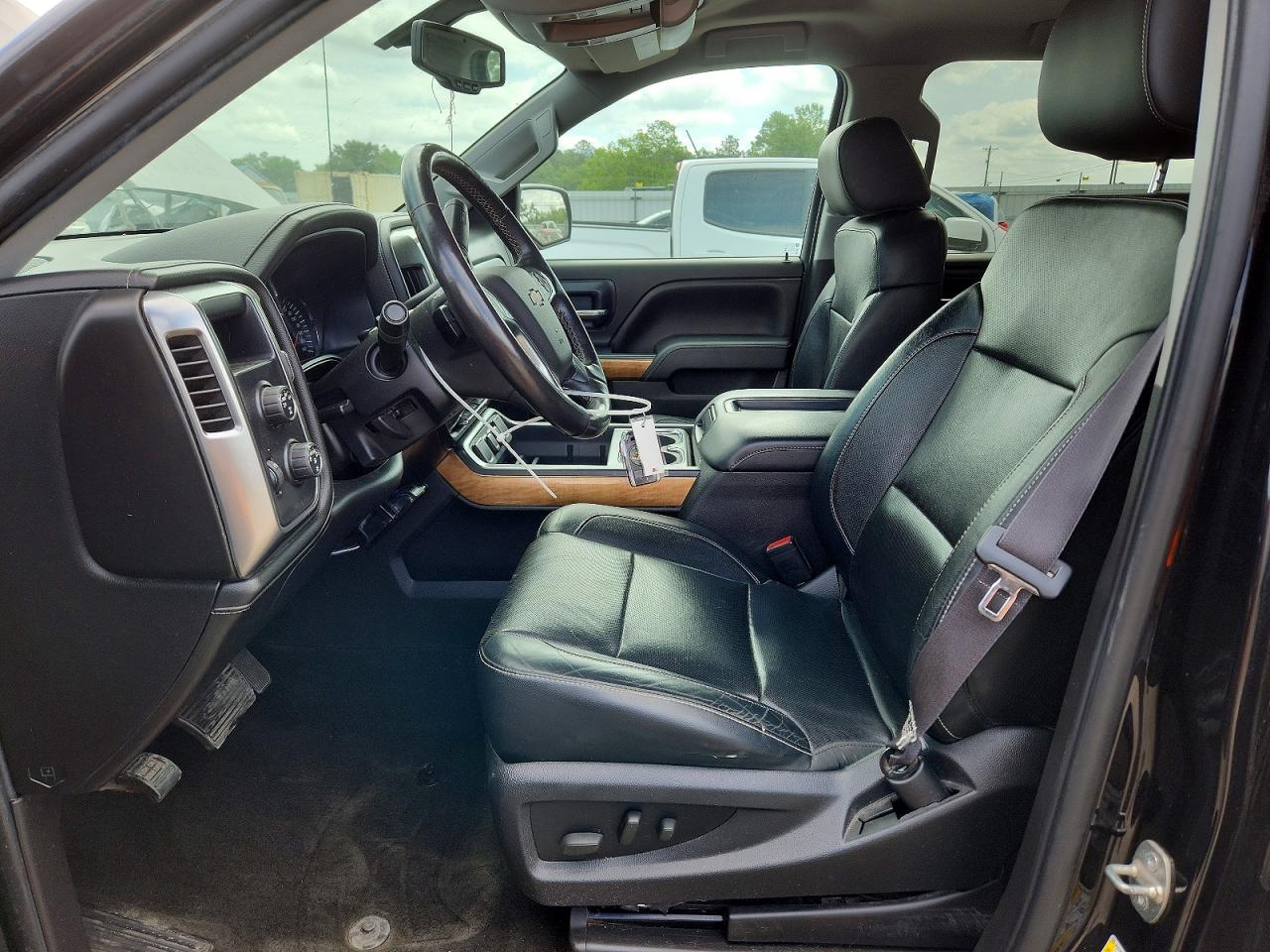 2014 Chevrolet Silverado K1500 Ltz Black vin: 3GCUKSEC2EG456160