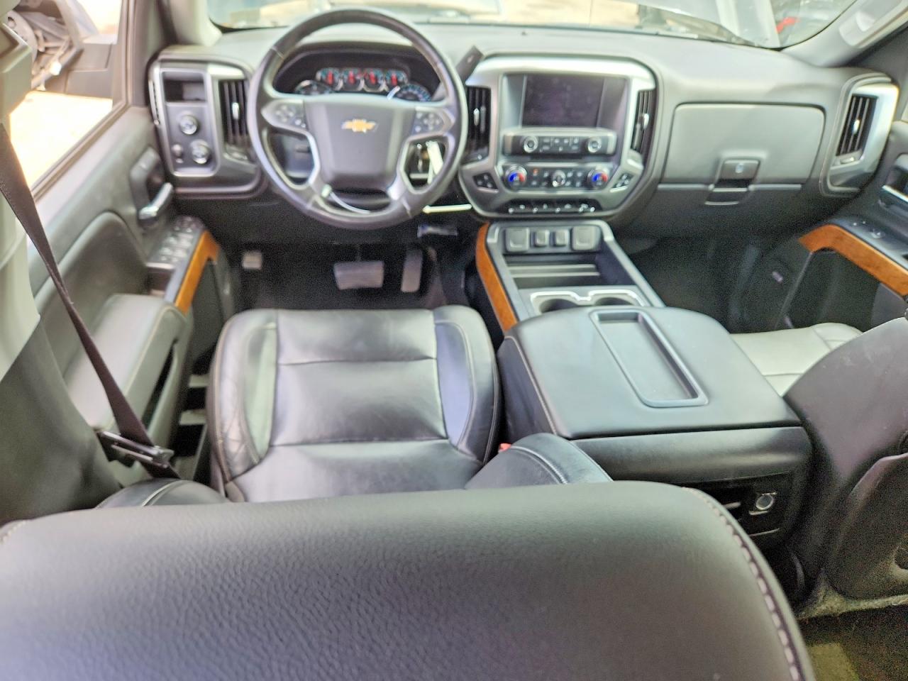 2014 Chevrolet Silverado K1500 Ltz Black vin: 3GCUKSEC2EG456160