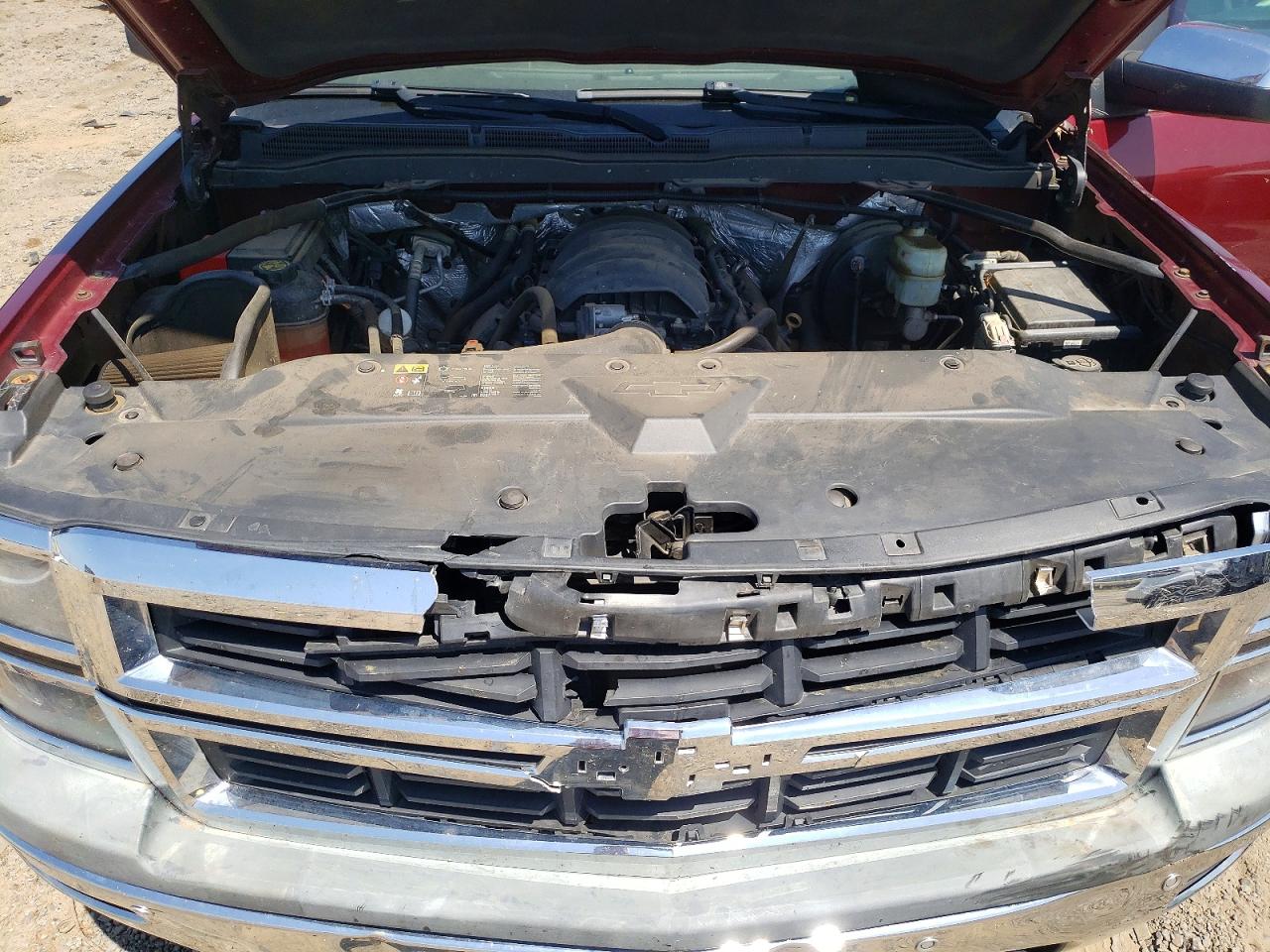 2015 Chevrolet Silverado K1500 Ltz Maroon vin: 3GCUKSEC2FG232209