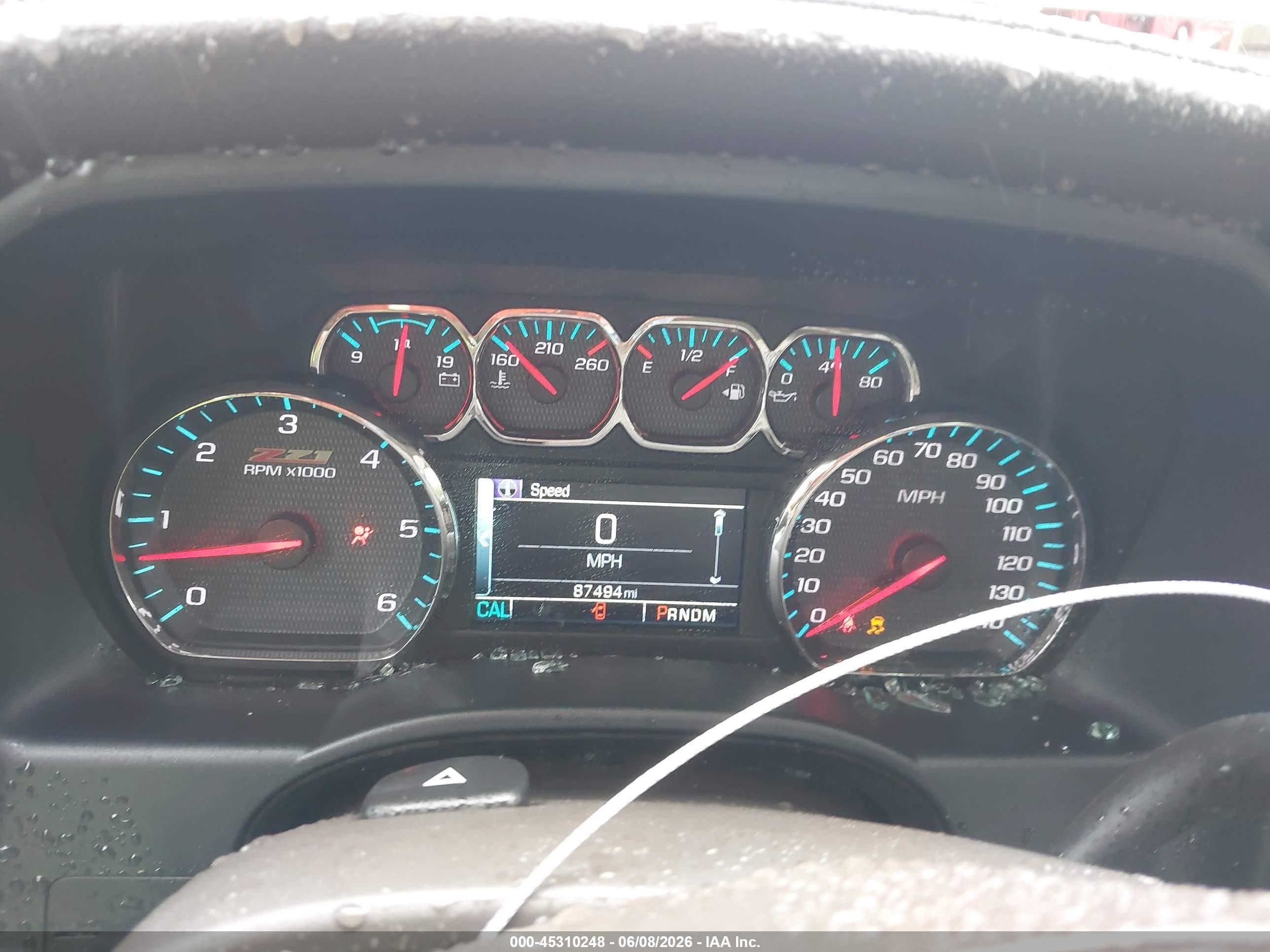 2015 Chevrolet Silverado 1500 Ltz Cream vin: 3GCUKSEC2FG408949