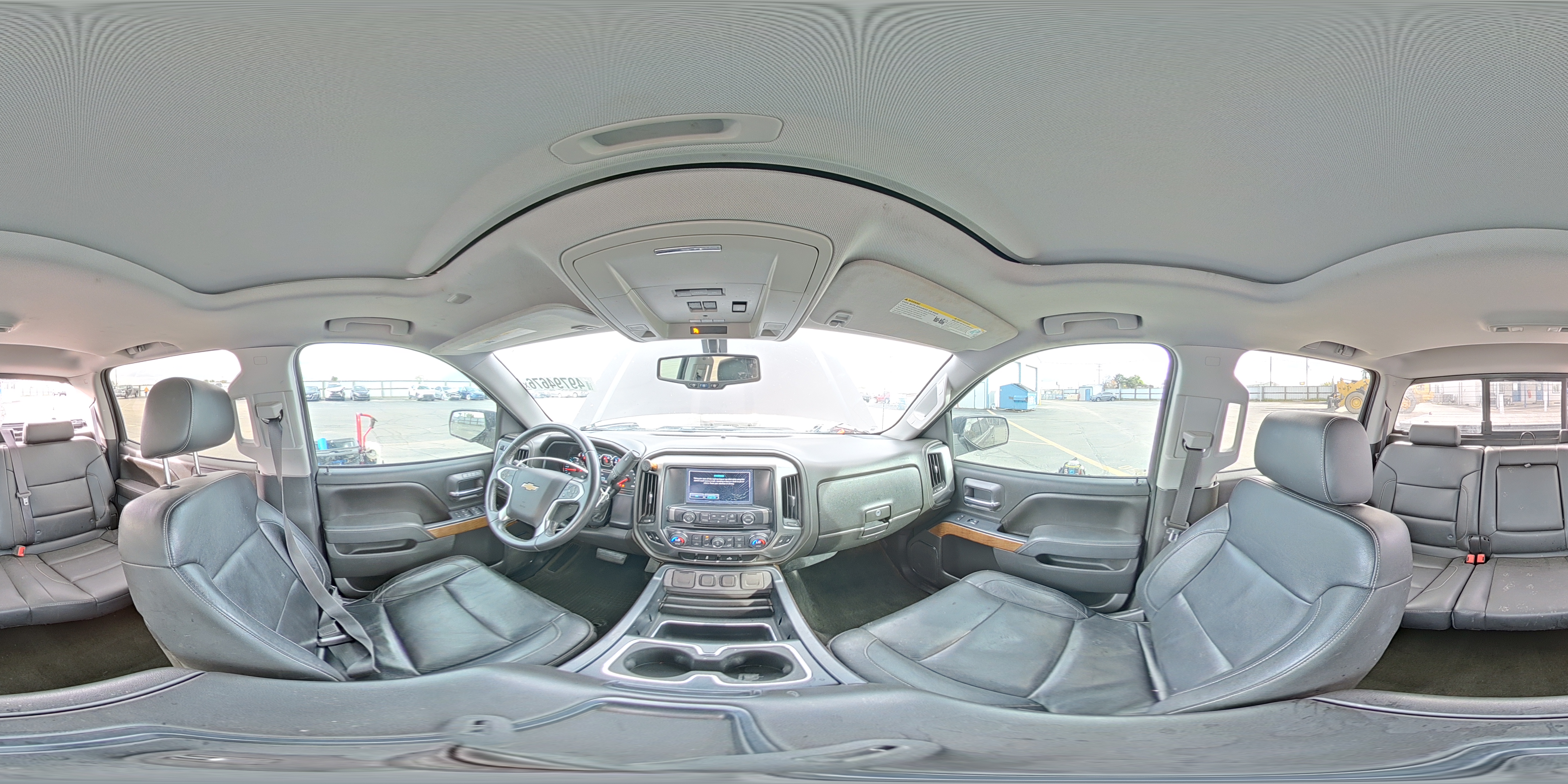 2015 Chevrolet Silverado K1500 Ltz Gray vin: 3GCUKSEC2FG509442