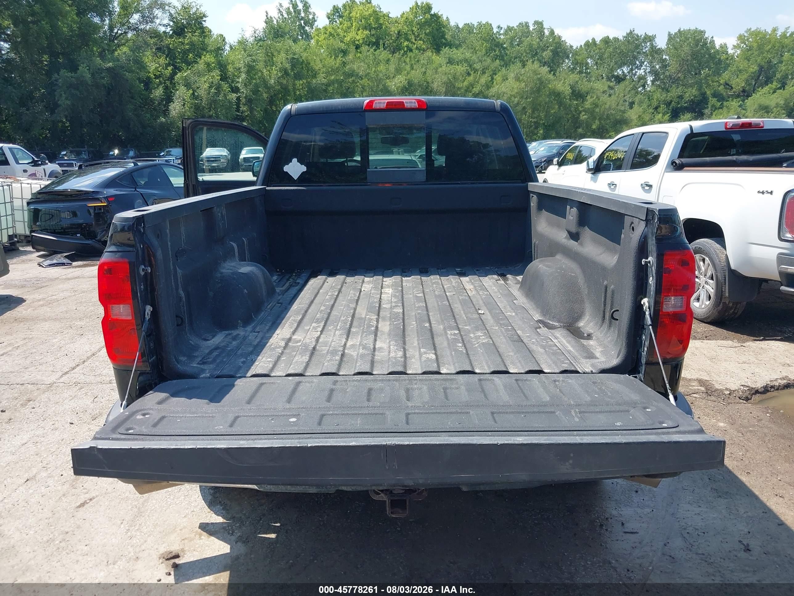 2014 Chevrolet Silverado 1500 Ltz Black vin: 3GCUKSEC3EG100591