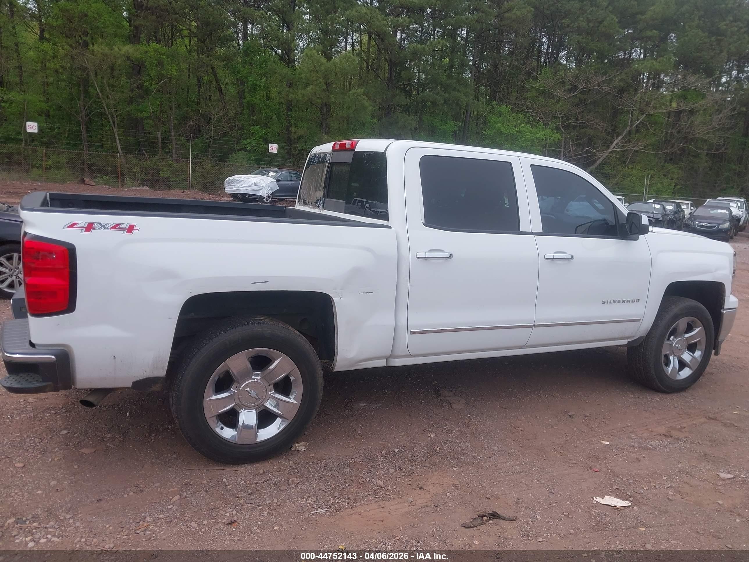 2014 Chevrolet Silverado 1500 1lz Белый vin: 3GCUKSEC3EG227096