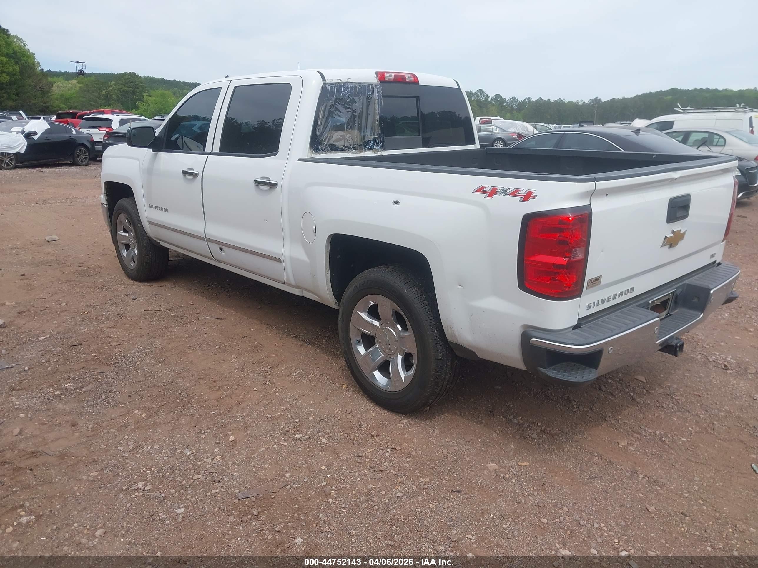 2014 Chevrolet Silverado 1500 1lz Белый vin: 3GCUKSEC3EG227096
