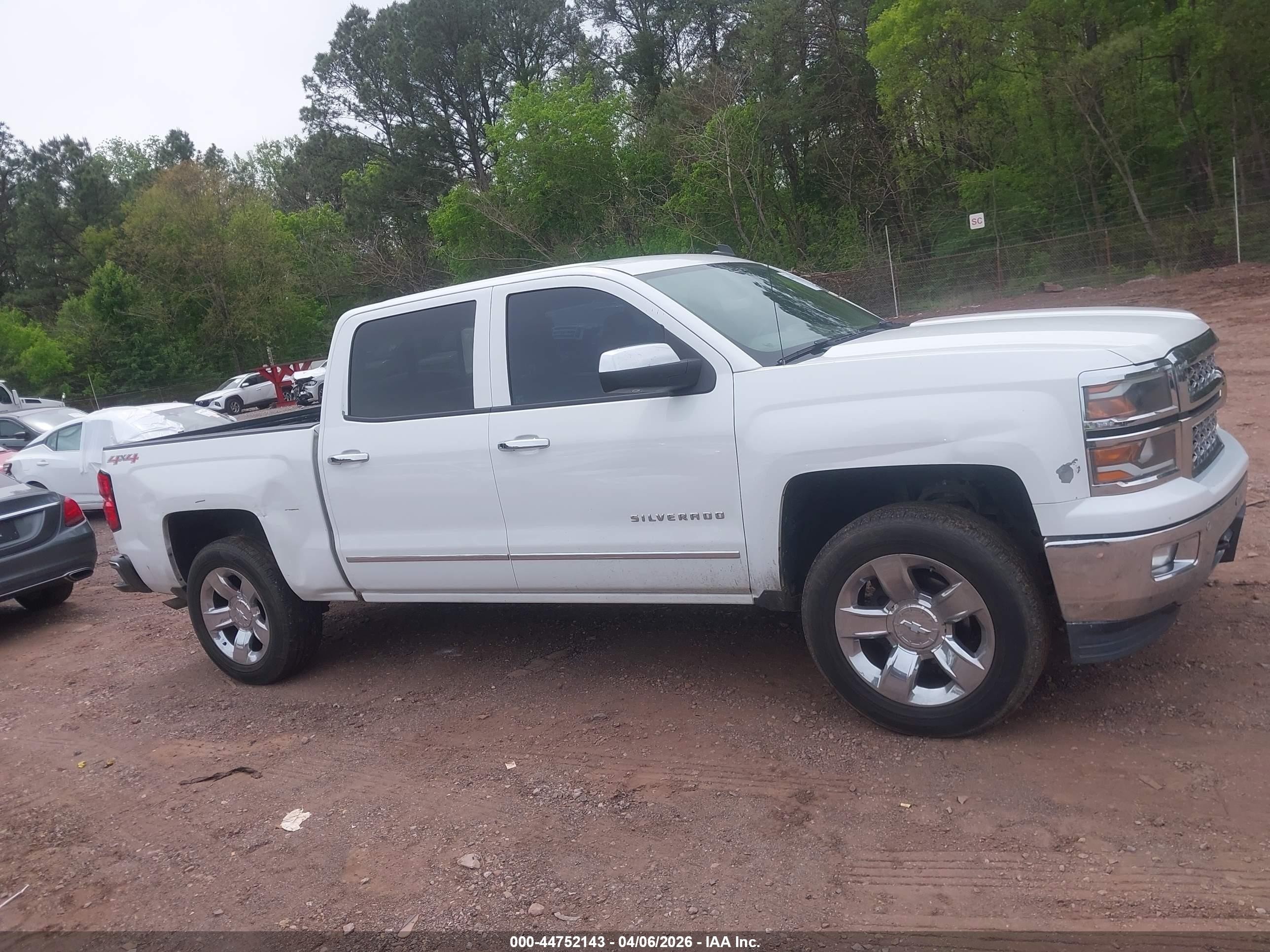 2014 Chevrolet Silverado 1500 1lz Белый vin: 3GCUKSEC3EG227096