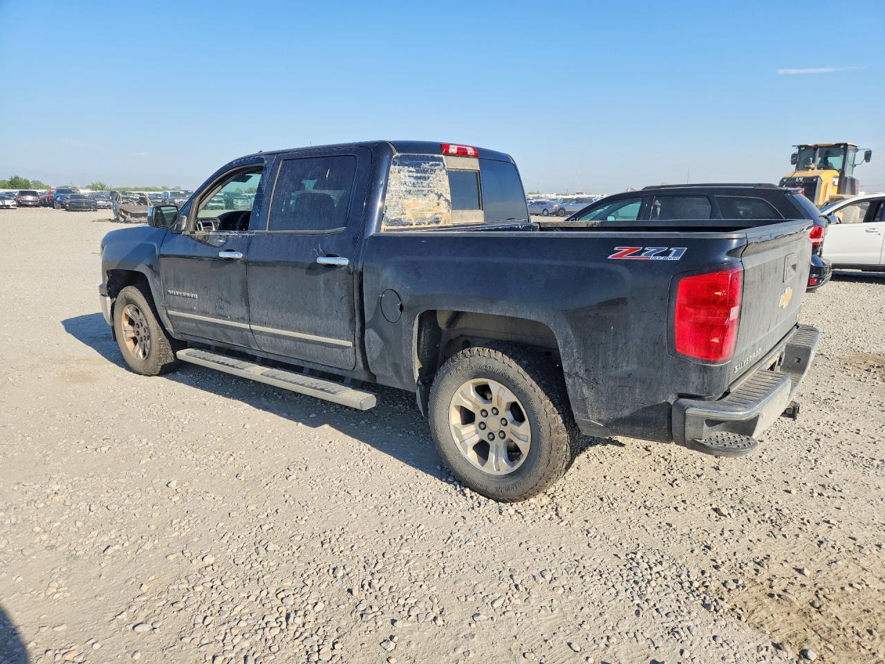 2014 Chevrolet Silverado K1500 Ltz Black vin: 3GCUKSEC3EG409493