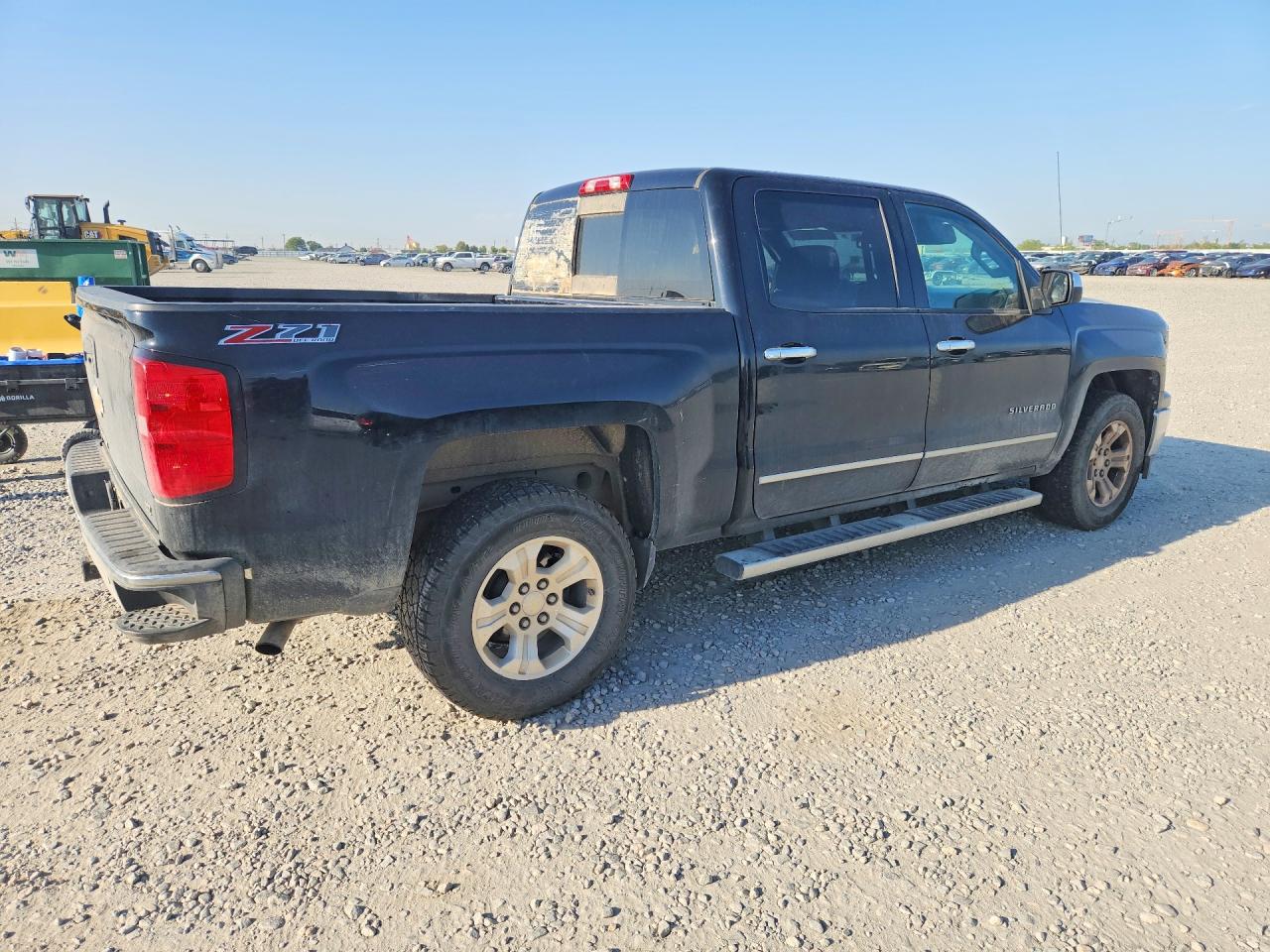 2014 Chevrolet Silverado K1500 Ltz Black vin: 3GCUKSEC3EG409493