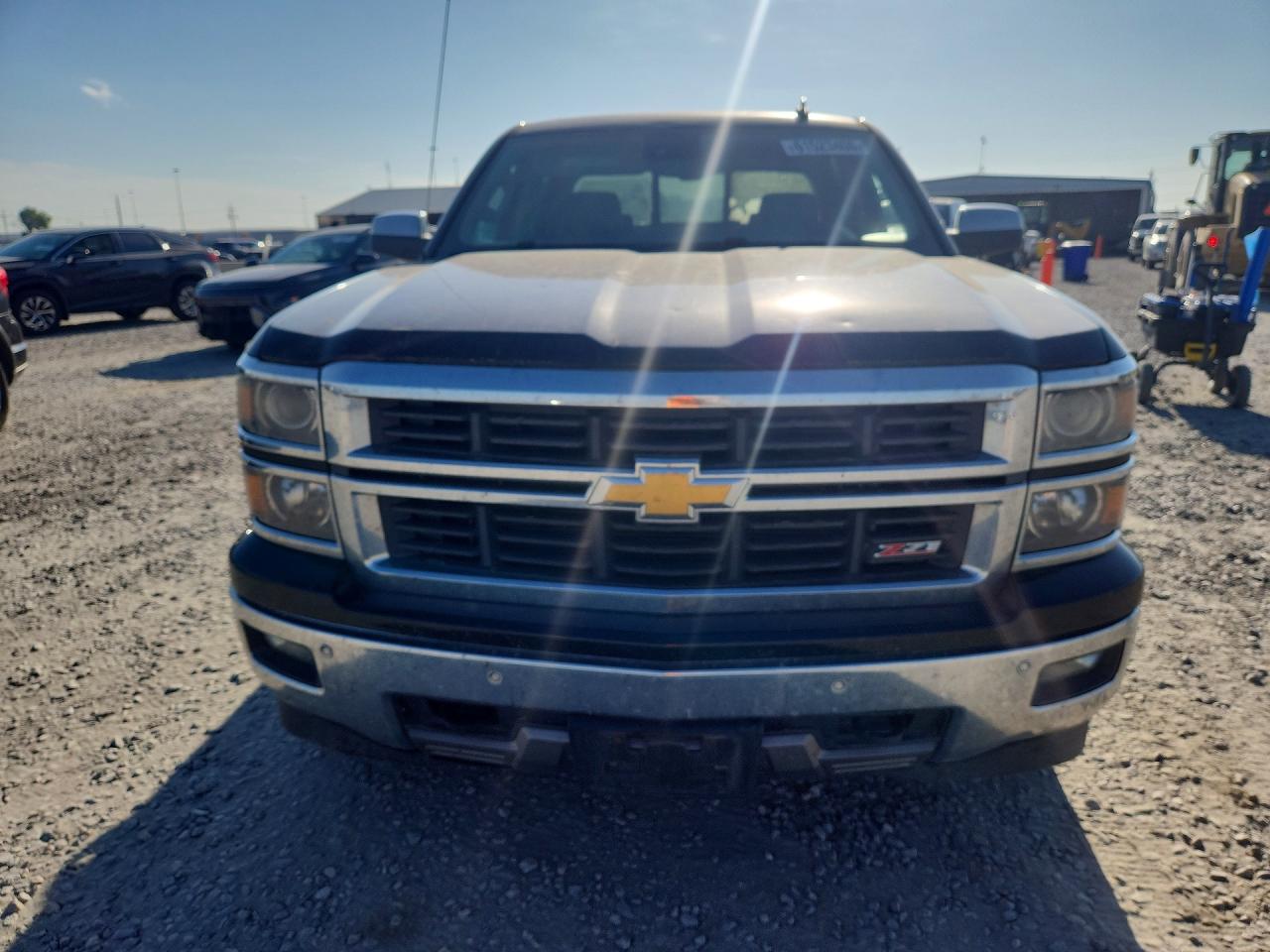 2014 Chevrolet Silverado K1500 Ltz Black vin: 3GCUKSEC3EG409493
