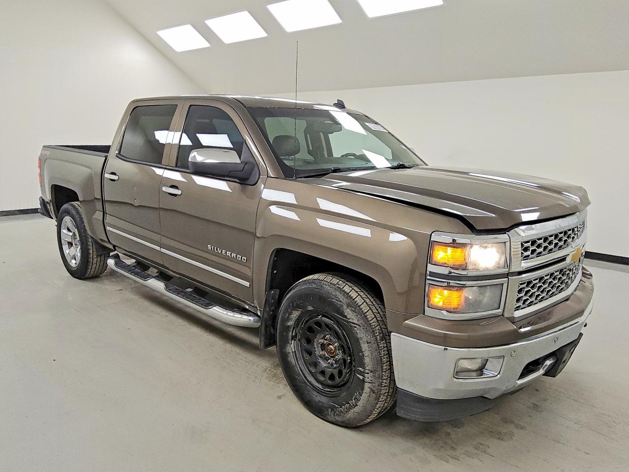 2014 Chevrolet Silverado K1500 Ltz Brown vin: 3GCUKSEC3EG497946