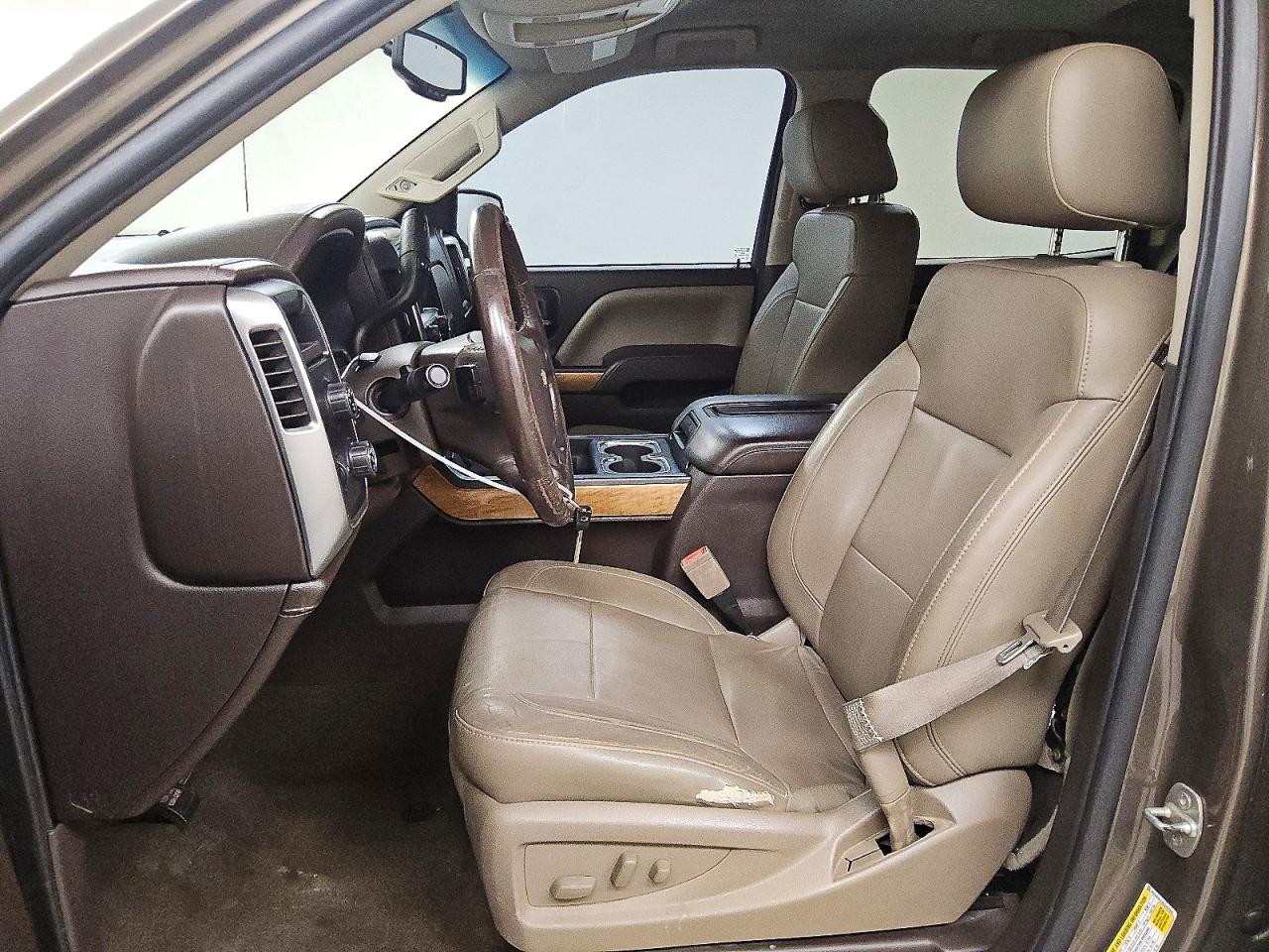 2014 Chevrolet Silverado K1500 Ltz Brown vin: 3GCUKSEC3EG497946
