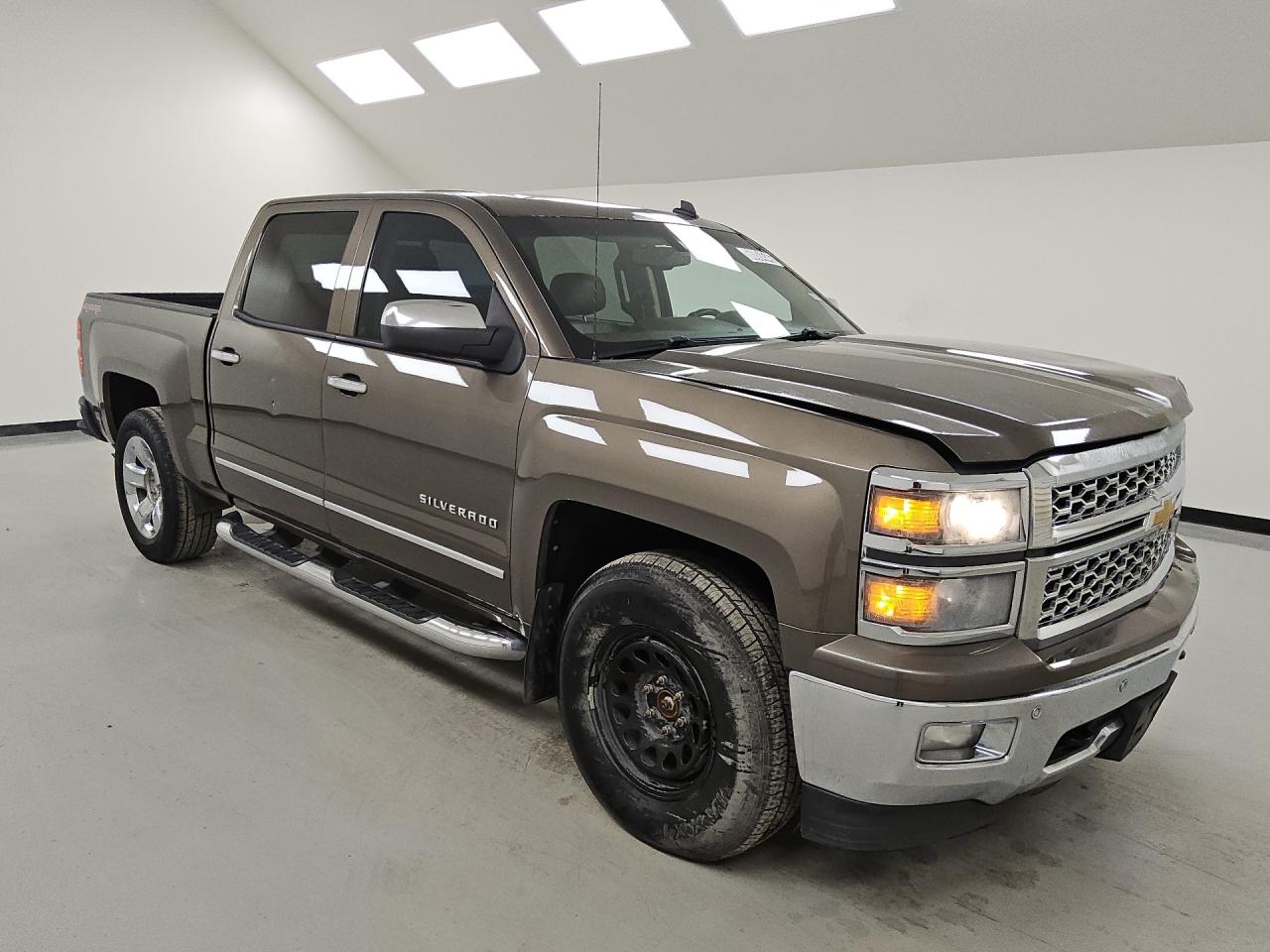 2014 Chevrolet Silverado K1500 Ltz Brown vin: 3GCUKSEC3EG497946 Damage: Spare Tire, Worn, Replacement Required