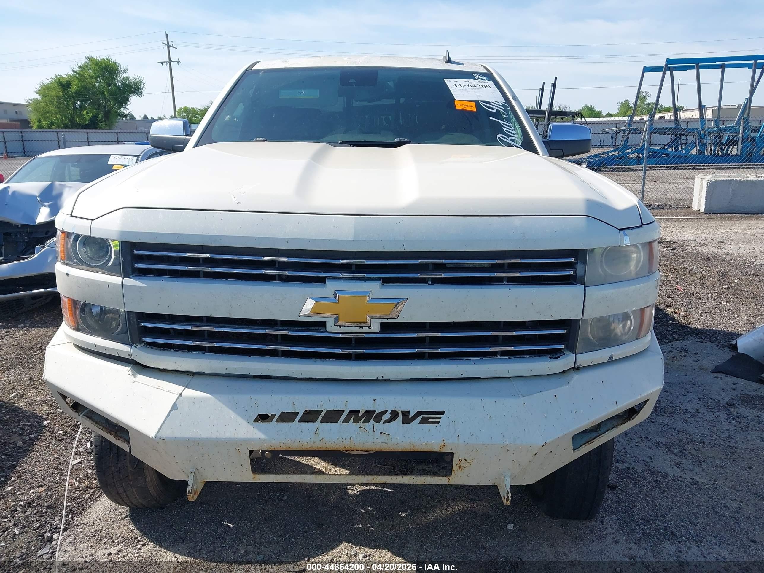 2014 Chevrolet Silverado 1500 2lz White vin: 3GCUKSEC3EG520481