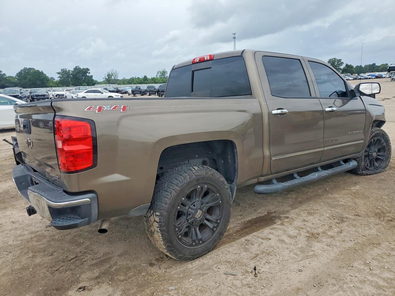 2014 Chevrolet Silverado K1500 Ltz Brown vin: 3GCUKSEC3EG521355