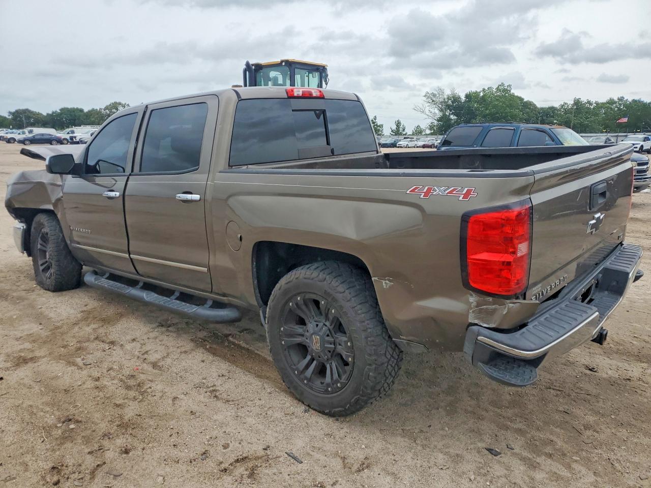 2014 Chevrolet Silverado K1500 Ltz Brown vin: 3GCUKSEC3EG521355