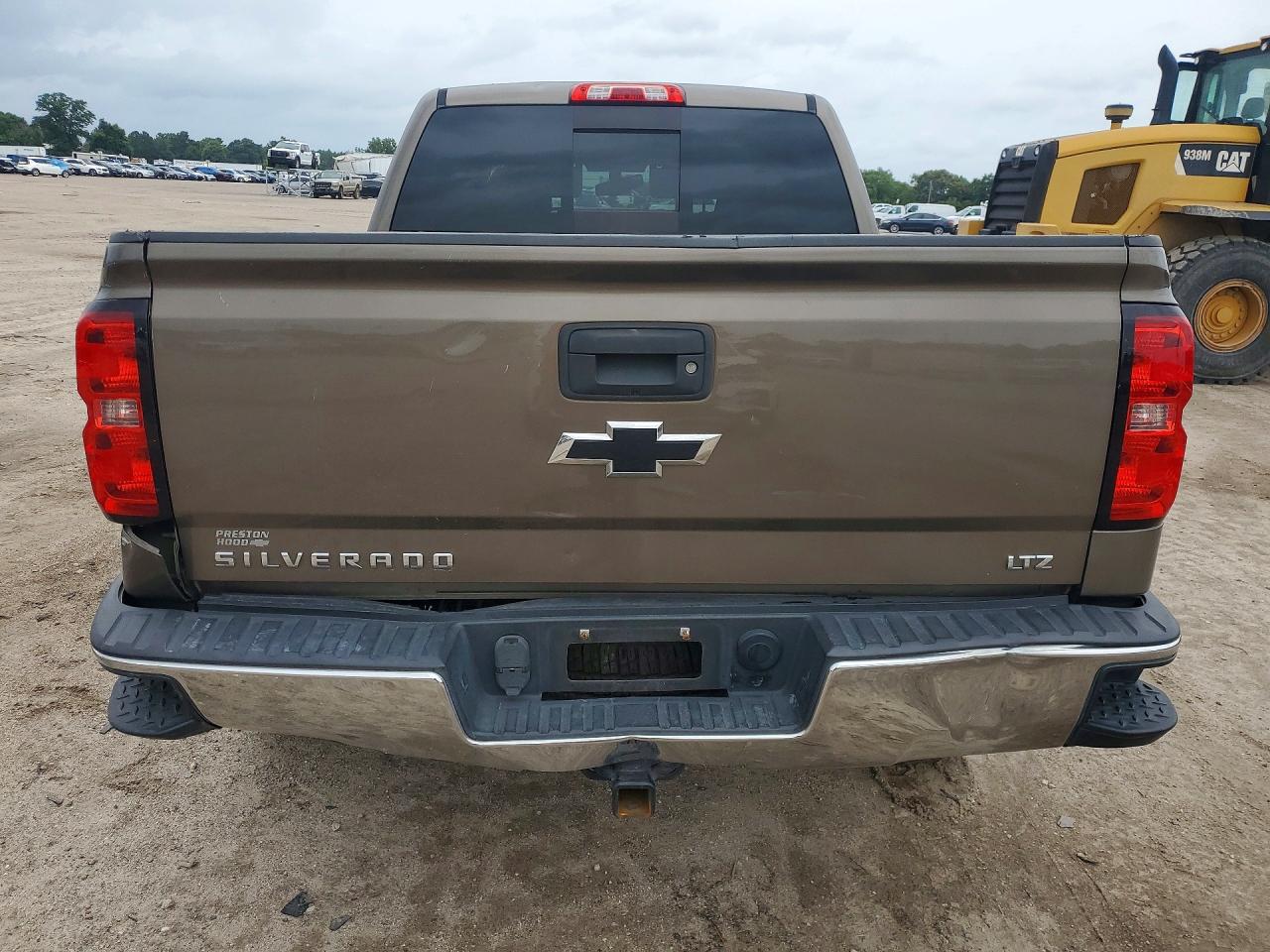 2014 Chevrolet Silverado K1500 Ltz Brown vin: 3GCUKSEC3EG521355