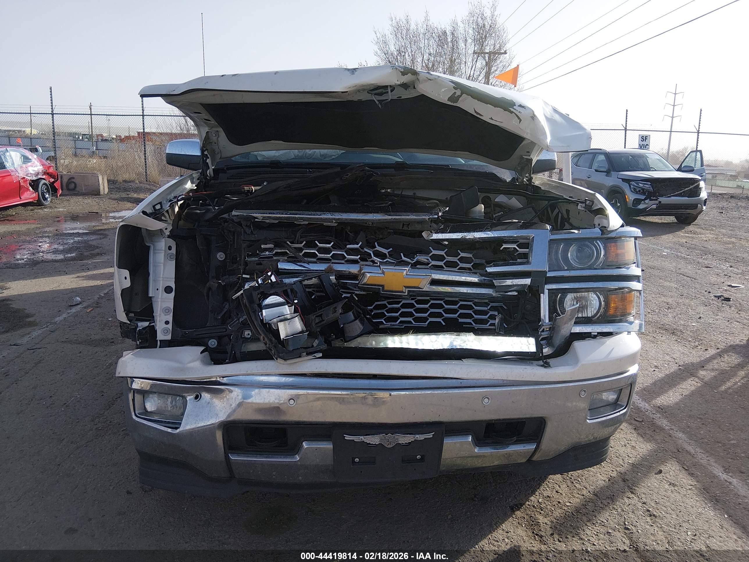 2015 Chevrolet Silverado 1500 1lz White vin: 3GCUKSEC3FG133639
