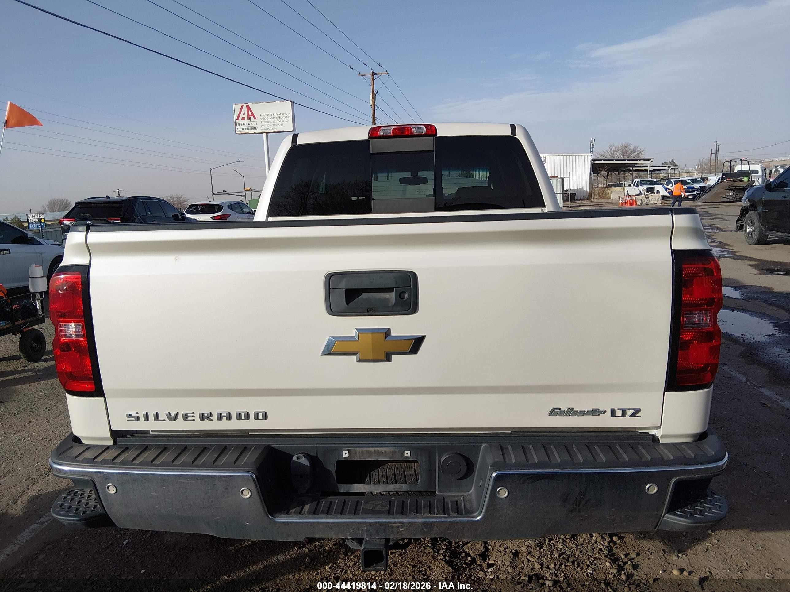 2015 Chevrolet Silverado 1500 1lz White vin: 3GCUKSEC3FG133639