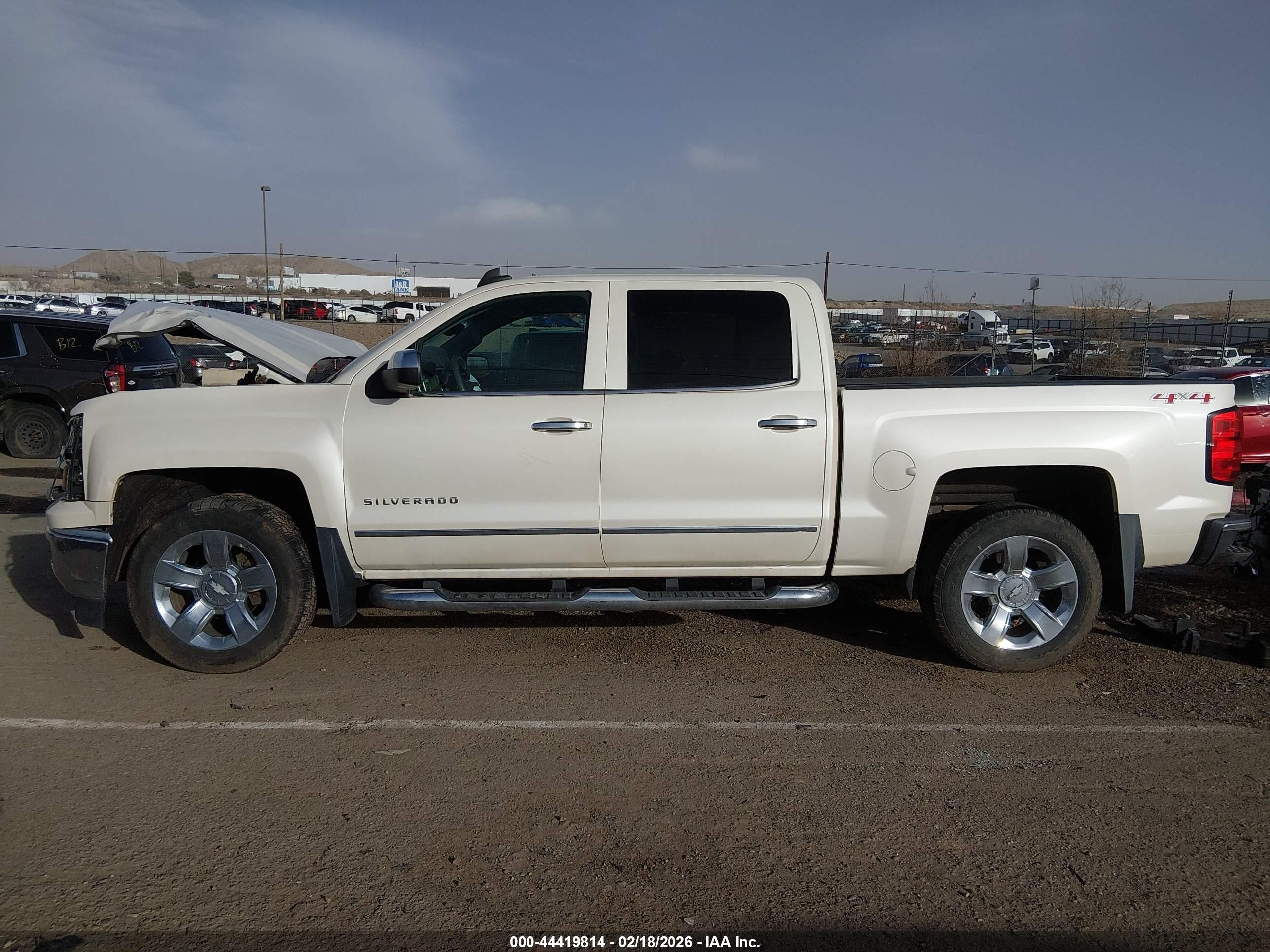 2015 Chevrolet Silverado 1500 1lz White vin: 3GCUKSEC3FG133639