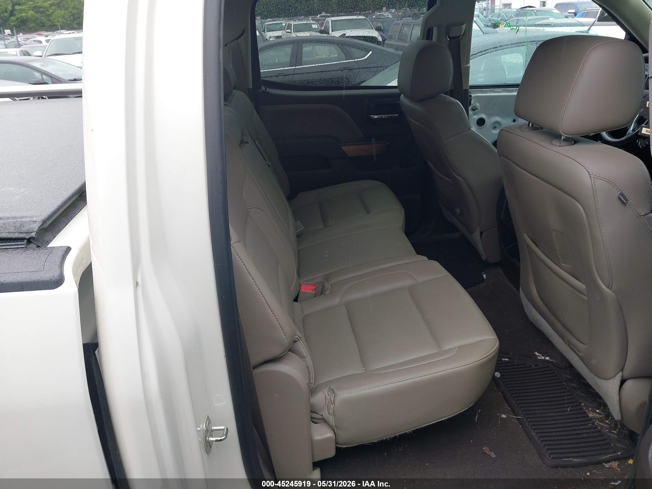 2015 Chevrolet Silverado 1500 1lz White vin: 3GCUKSEC3FG191430