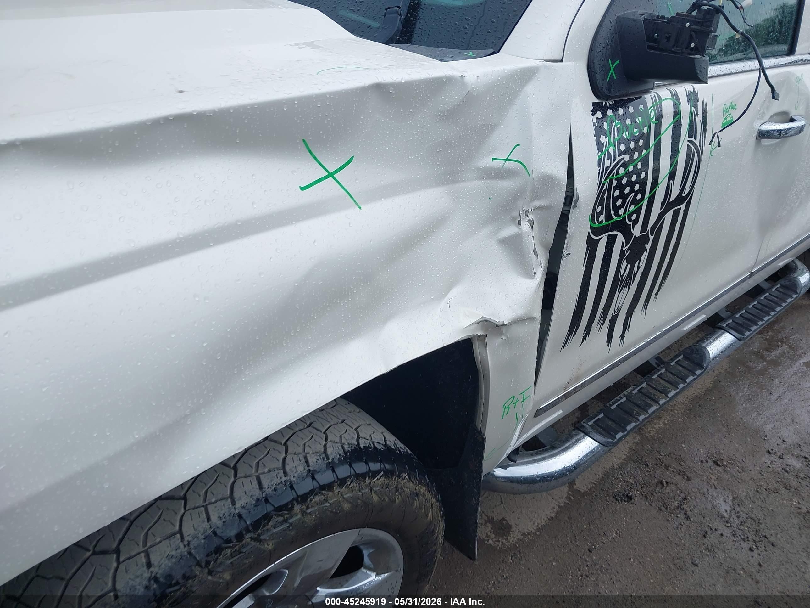2015 Chevrolet Silverado 1500 1lz White vin: 3GCUKSEC3FG191430