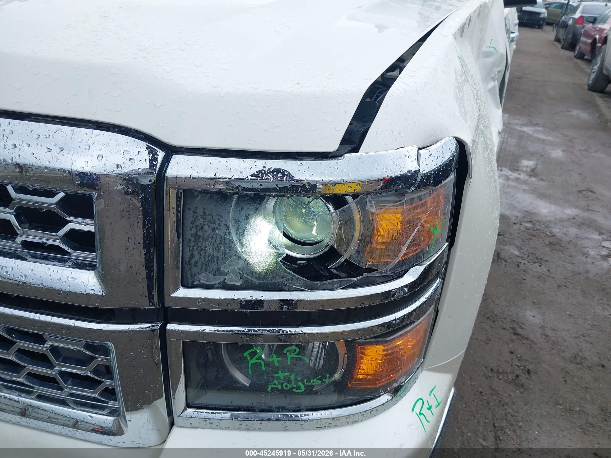 2015 Chevrolet Silverado 1500 1lz White vin: 3GCUKSEC3FG191430