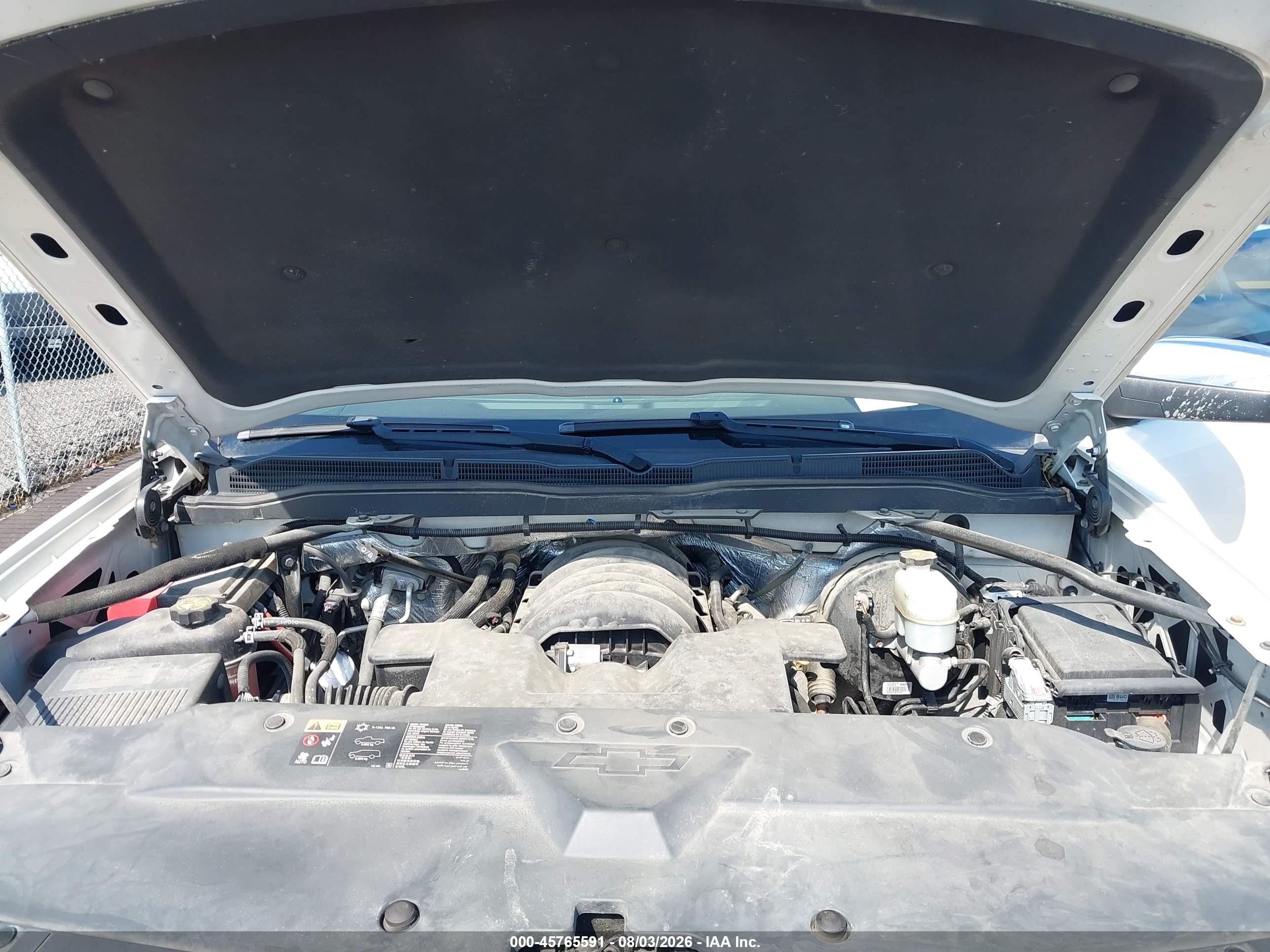 2015 Chevrolet Silverado 1500 Ltz White vin: 3GCUKSEC3FG261217