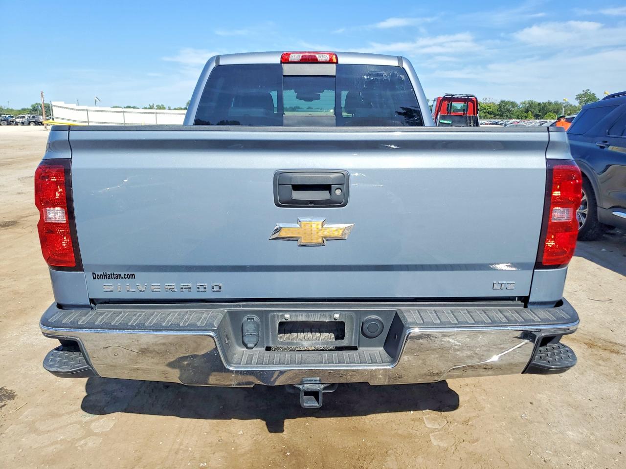 2015 Chevrolet Silverado K1500 Ltz Silver vin: 3GCUKSEC3FG357154
