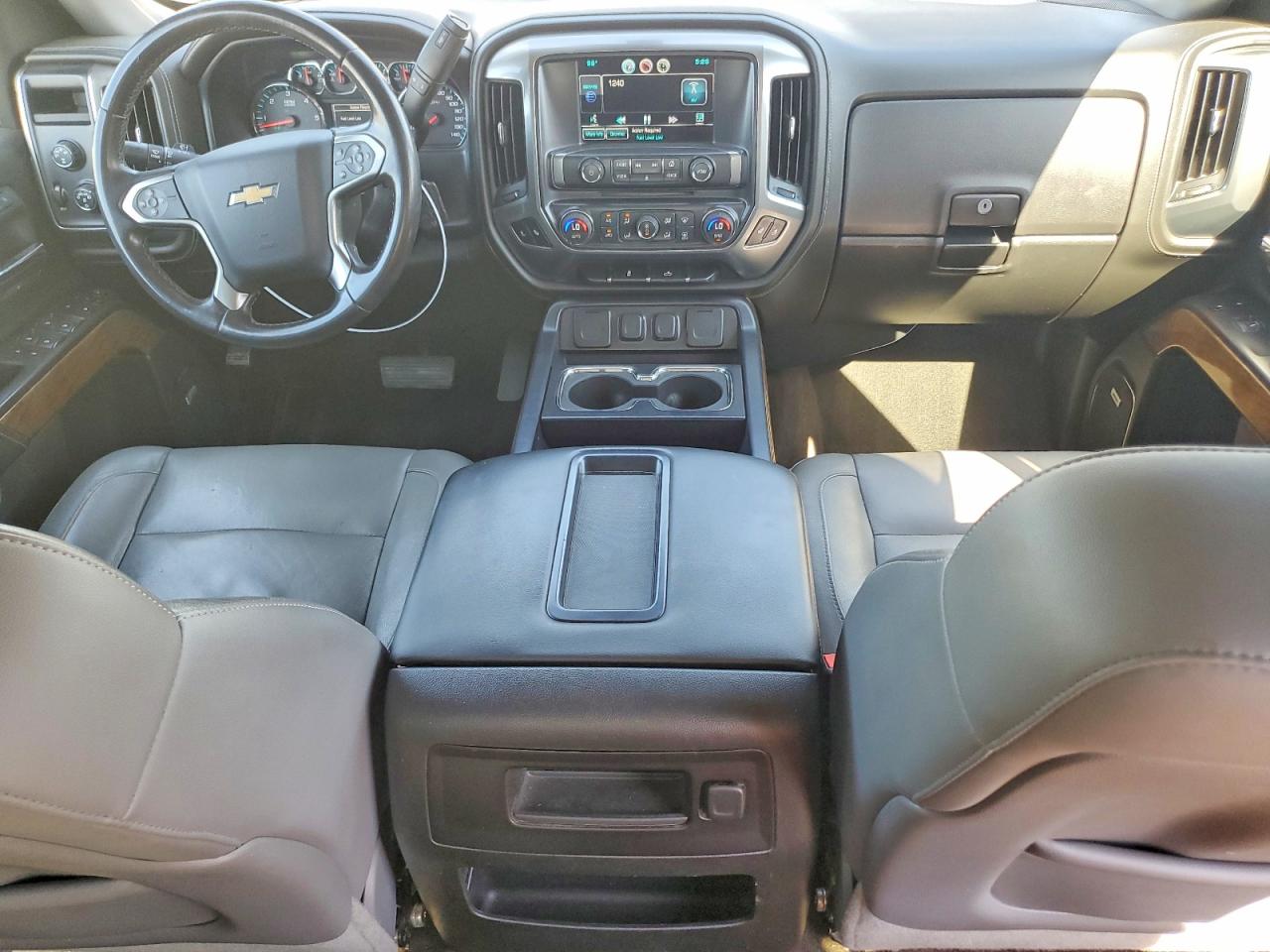 2015 Chevrolet Silverado K1500 Ltz Silver vin: 3GCUKSEC3FG357154