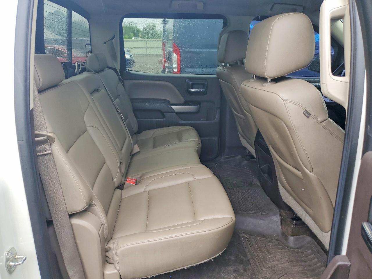 2015 Chevrolet Silverado K1500 Ltz White vin: 3GCUKSEC3FG380756