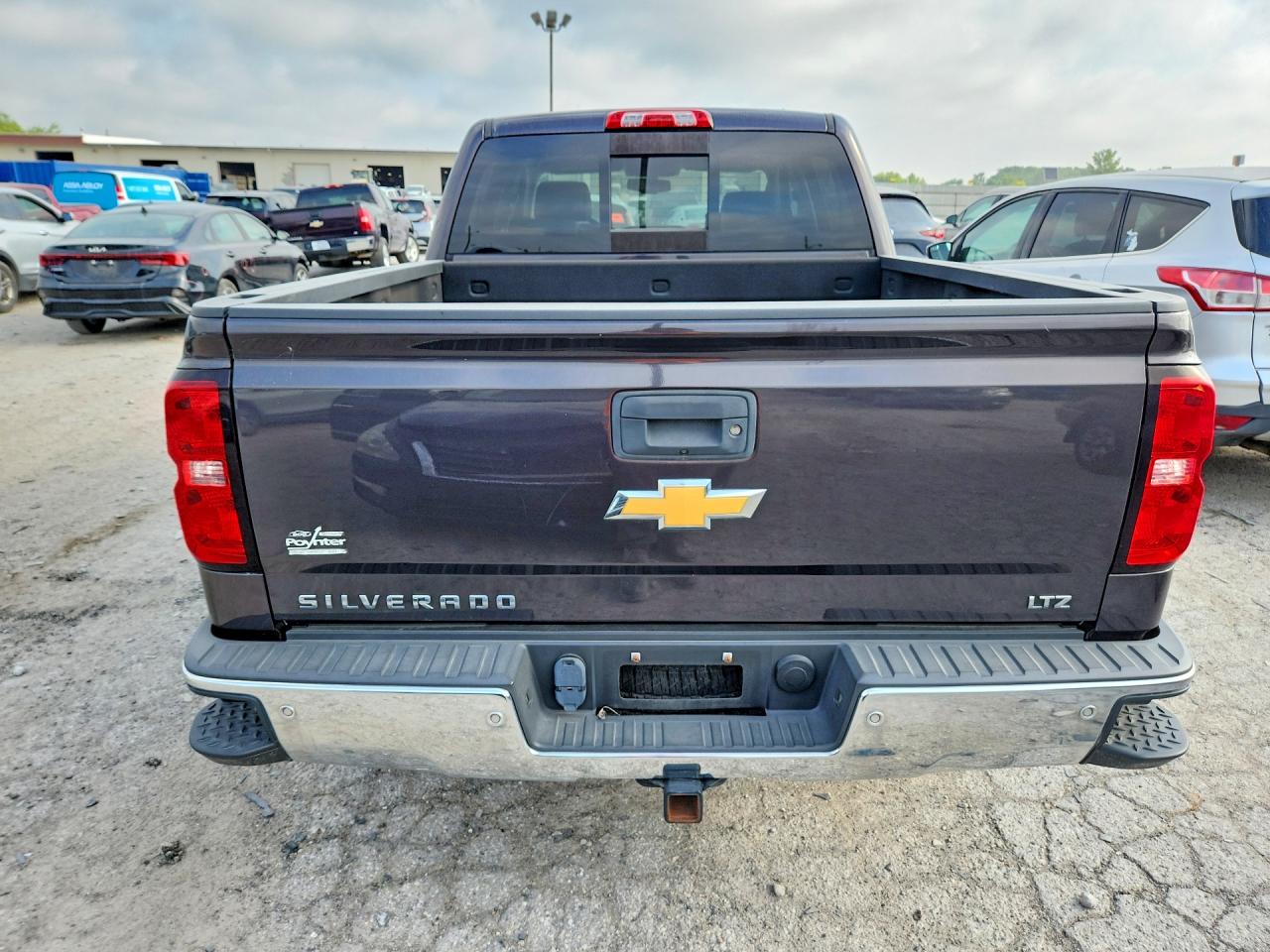2015 Chevrolet Silverado K1500 Ltz Gray vin: 3GCUKSEC3FG509661
