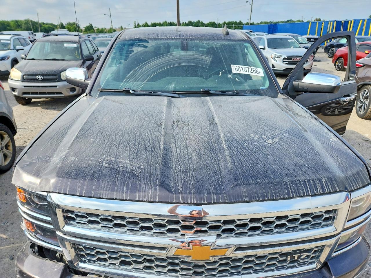 2015 Chevrolet Silverado K1500 Ltz Gray vin: 3GCUKSEC3FG509661