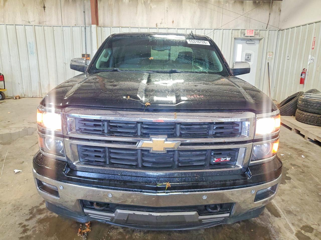 2014 Chevrolet Silverado K1500 Ltz Черный vin: 3GCUKSEC4EG165837