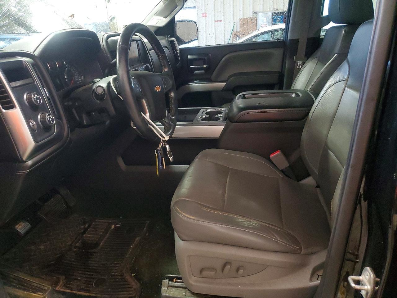 2014 Chevrolet Silverado K1500 Ltz Черный vin: 3GCUKSEC4EG165837