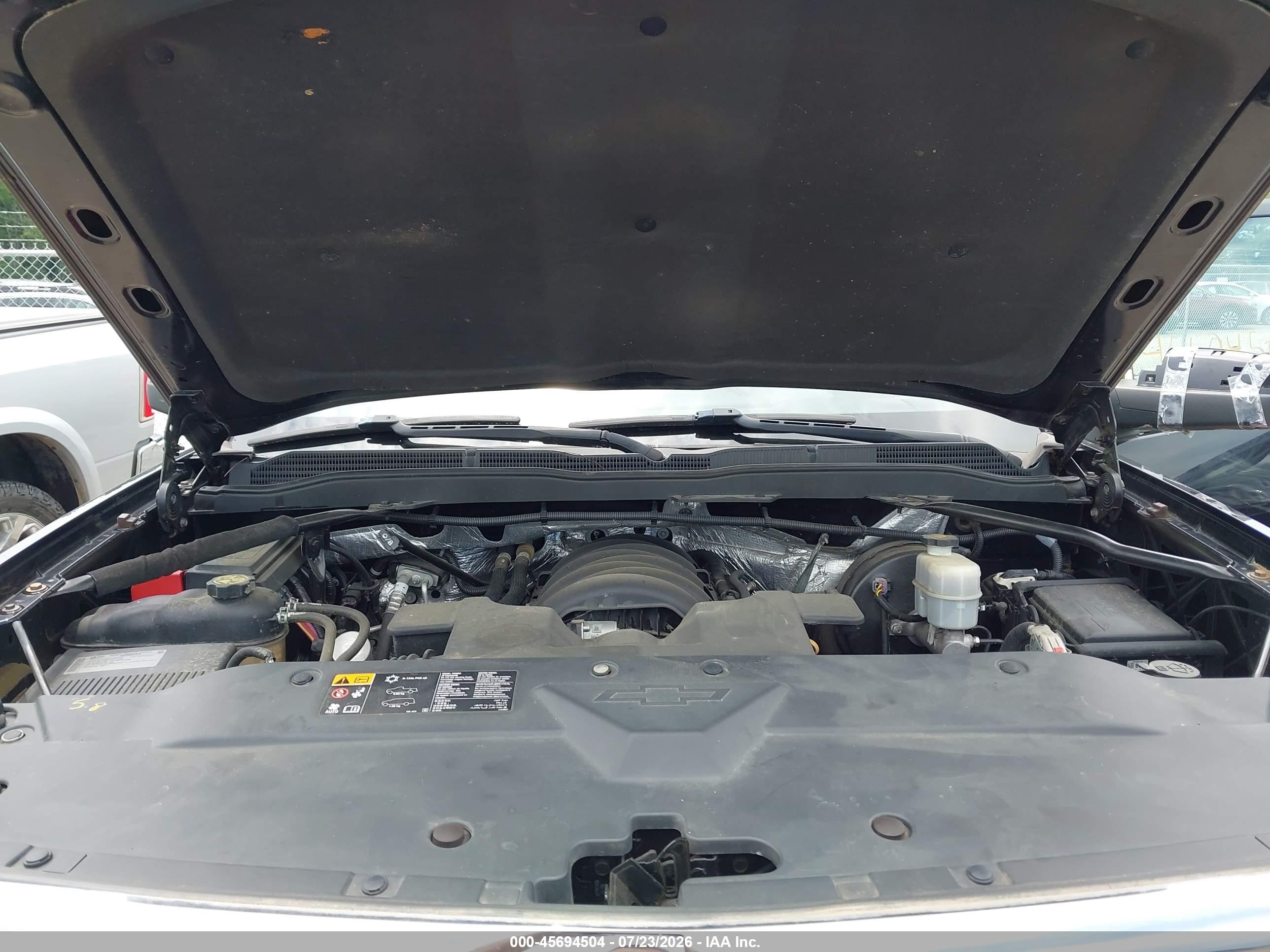 2014 Chevrolet Silverado 1500 Ltz Black vin: 3GCUKSEC4EG210226