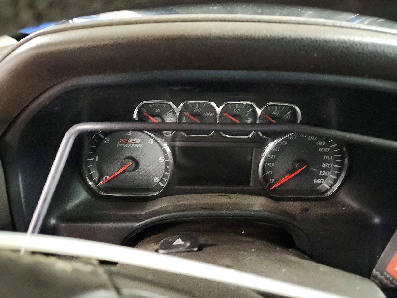 2014 Chevrolet Silverado K1500 Ltz Blue vin: 3GCUKSEC4EG213448