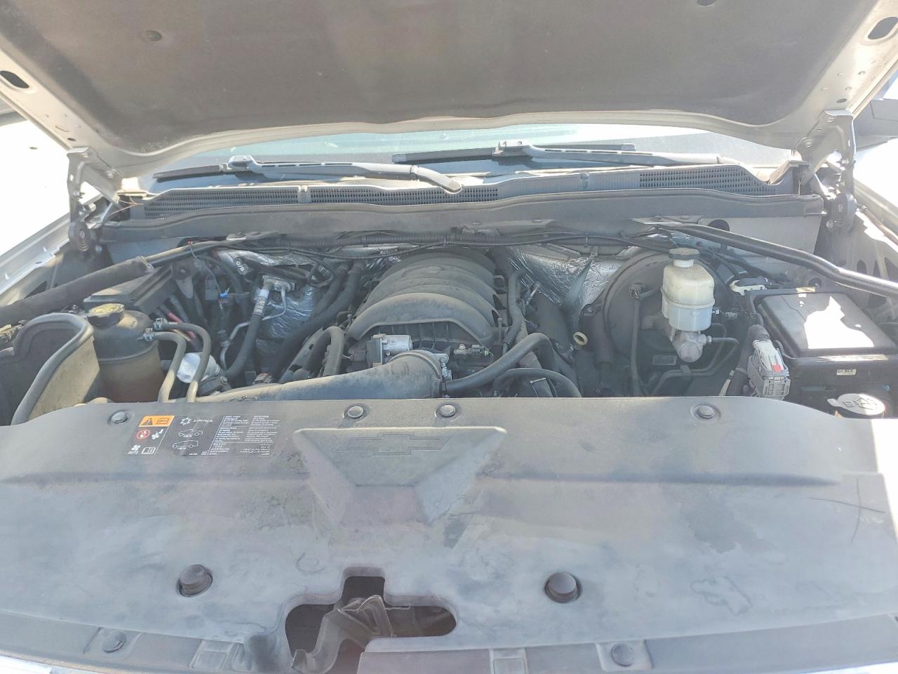2014 Chevrolet Silverado K1500 Ltz Silver vin: 3GCUKSEC4EG232680