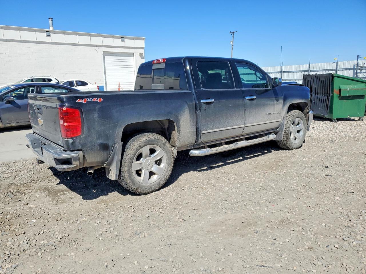 2014 Chevrolet Silverado K1500 Ltz Black vin: 3GCUKSEC4EG246692