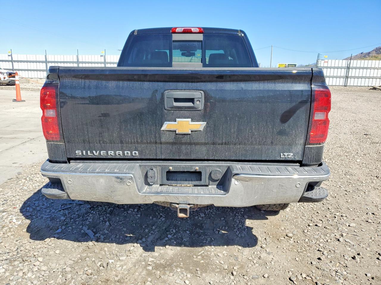 2014 Chevrolet Silverado K1500 Ltz Black vin: 3GCUKSEC4EG246692