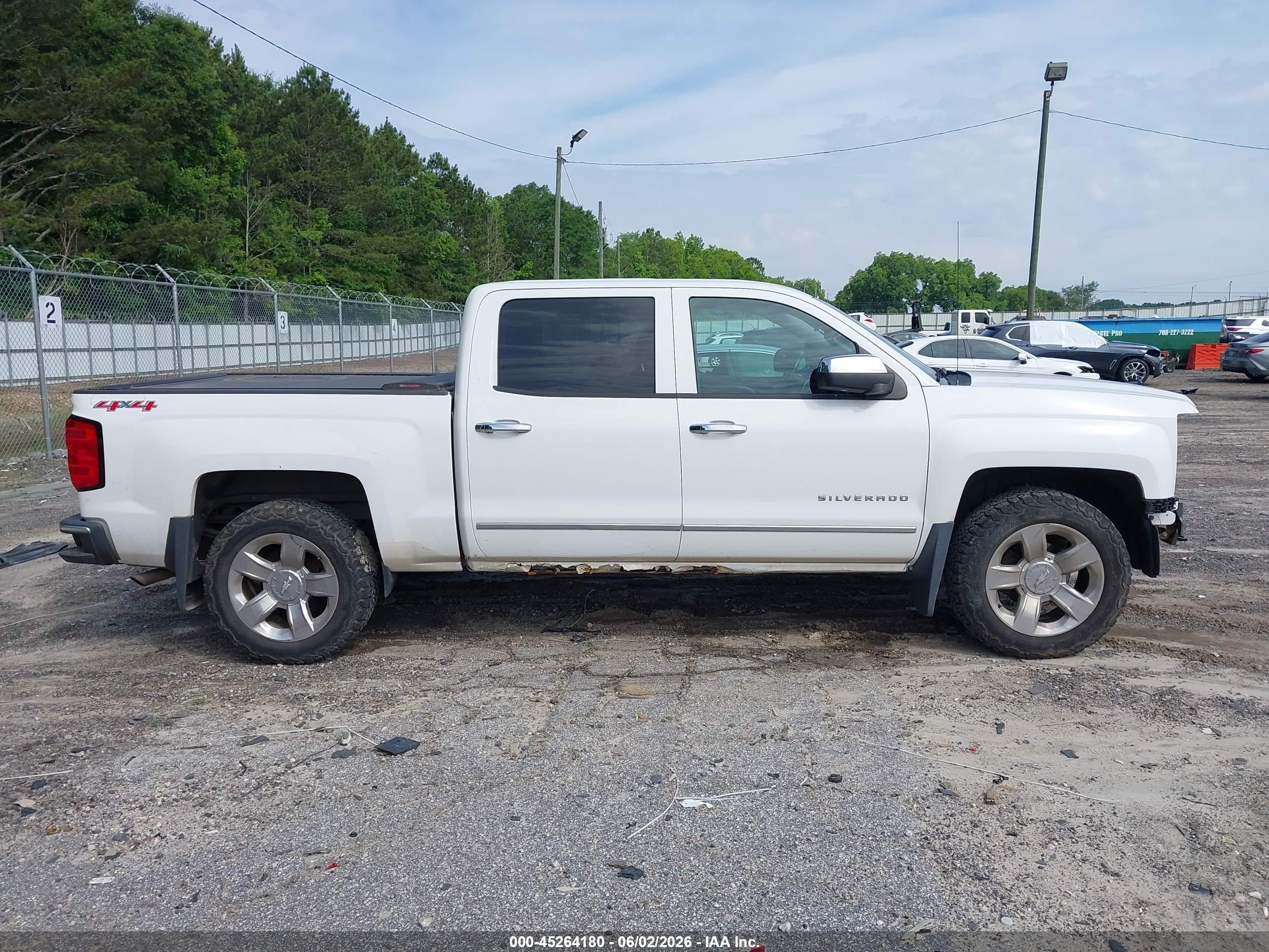 2014 Chevrolet Silverado 1500 1lz White vin: 3GCUKSEC4EG261550