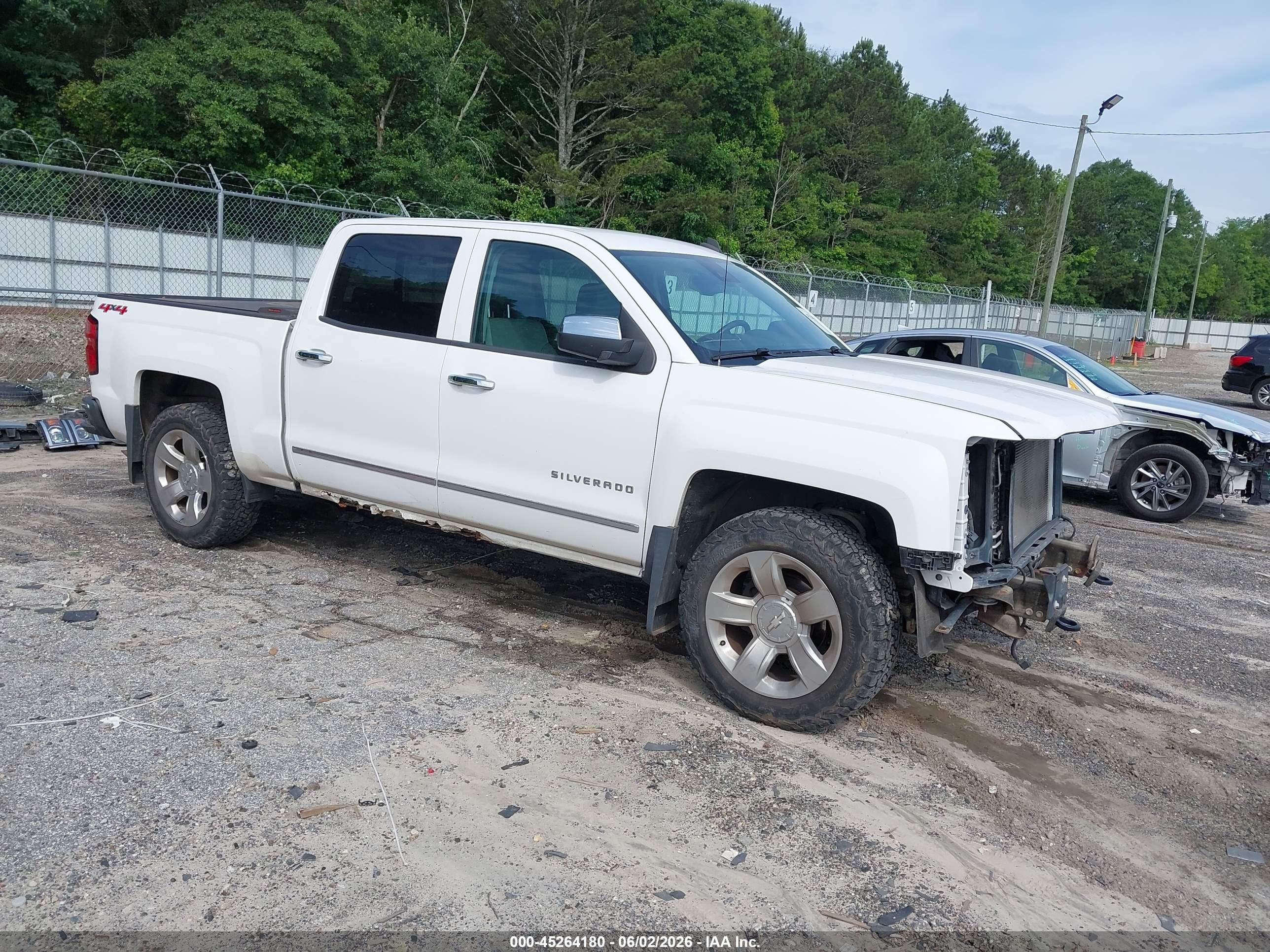 2014 Chevrolet Silverado 1500 1lz White vin: 3GCUKSEC4EG261550