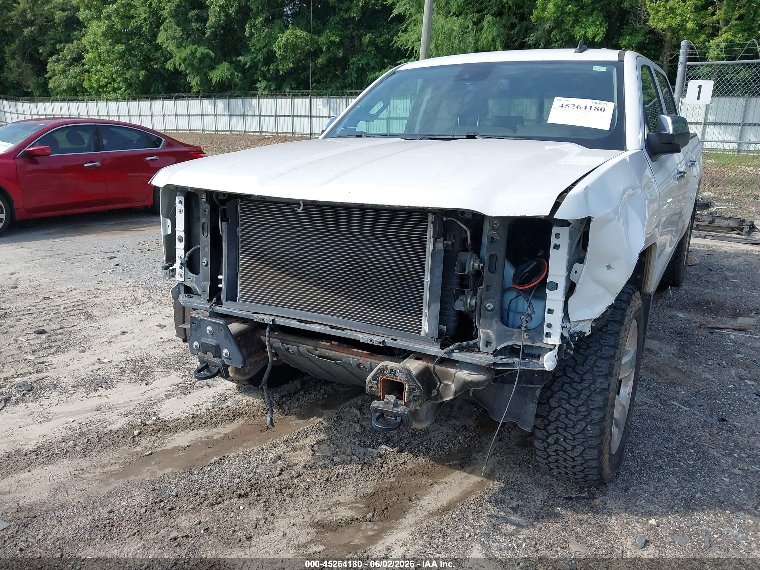 2014 Chevrolet Silverado 1500 1lz White vin: 3GCUKSEC4EG261550