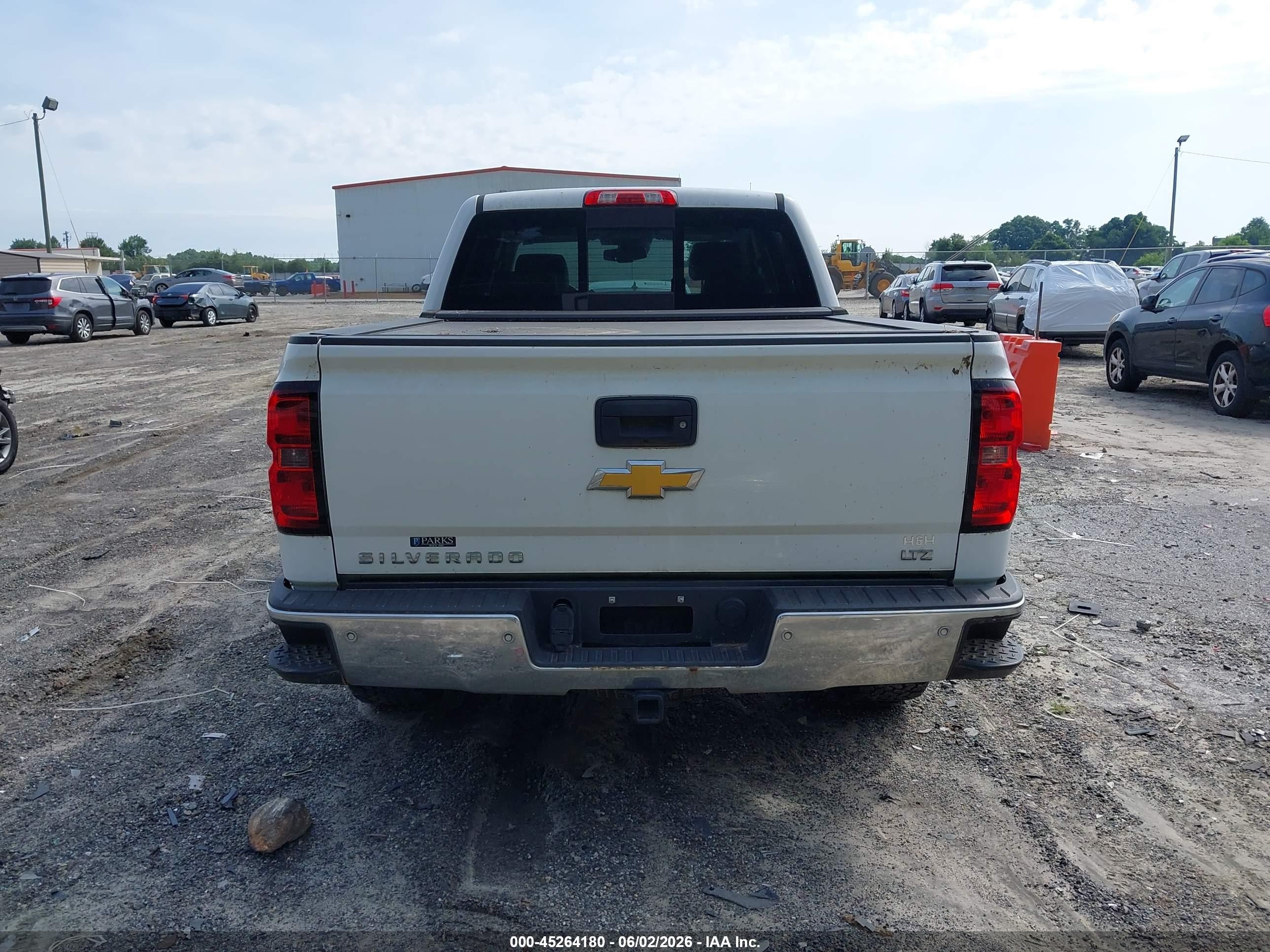2014 Chevrolet Silverado 1500 1lz White vin: 3GCUKSEC4EG261550
