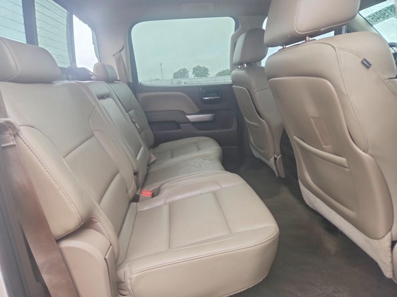2014 Chevrolet Silverado K1500 Ltz White vin: 3GCUKSEC4EG387973