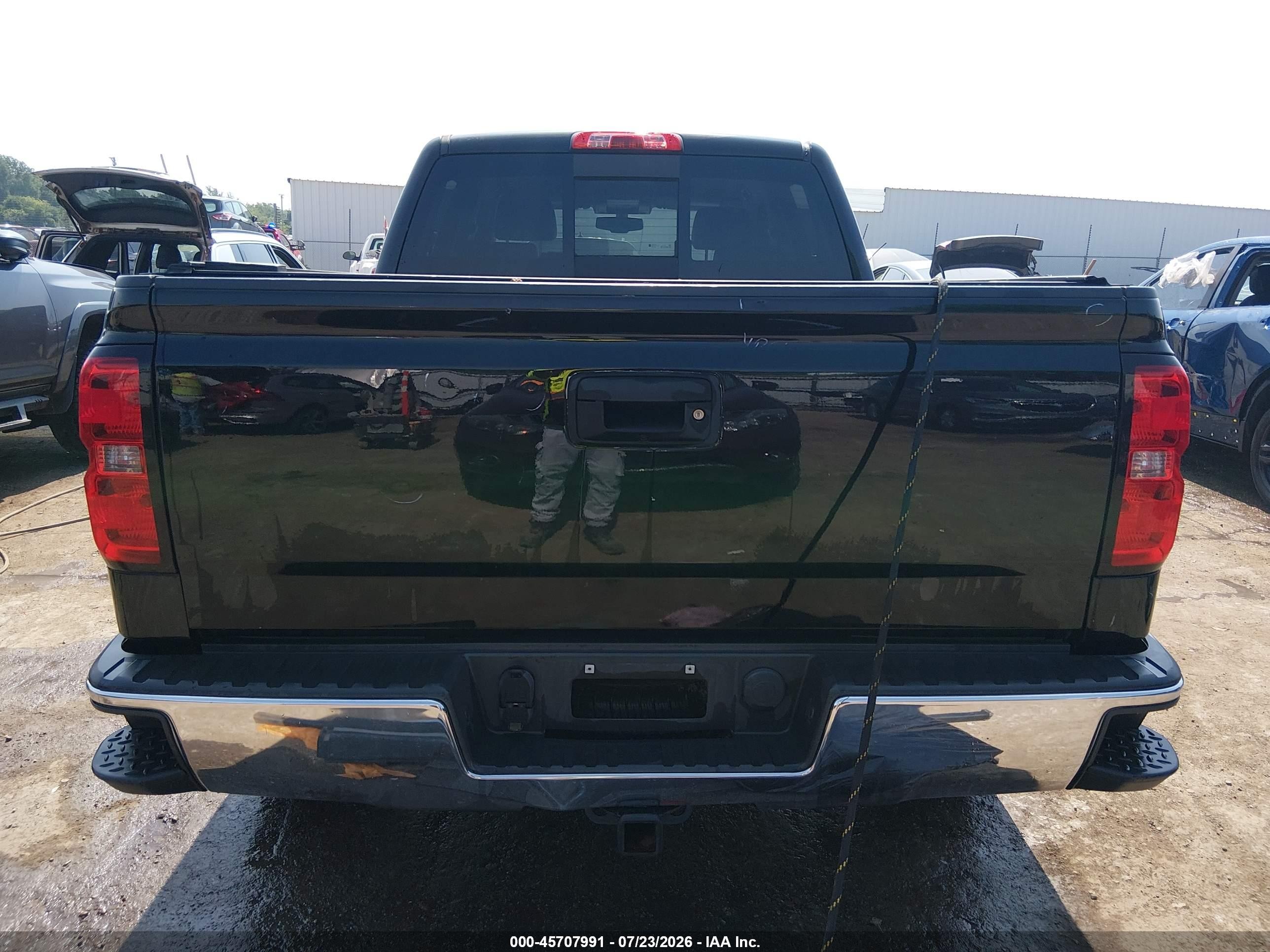 2014 Chevrolet Silverado 1500 Ltz Black vin: 3GCUKSEC4EG439974