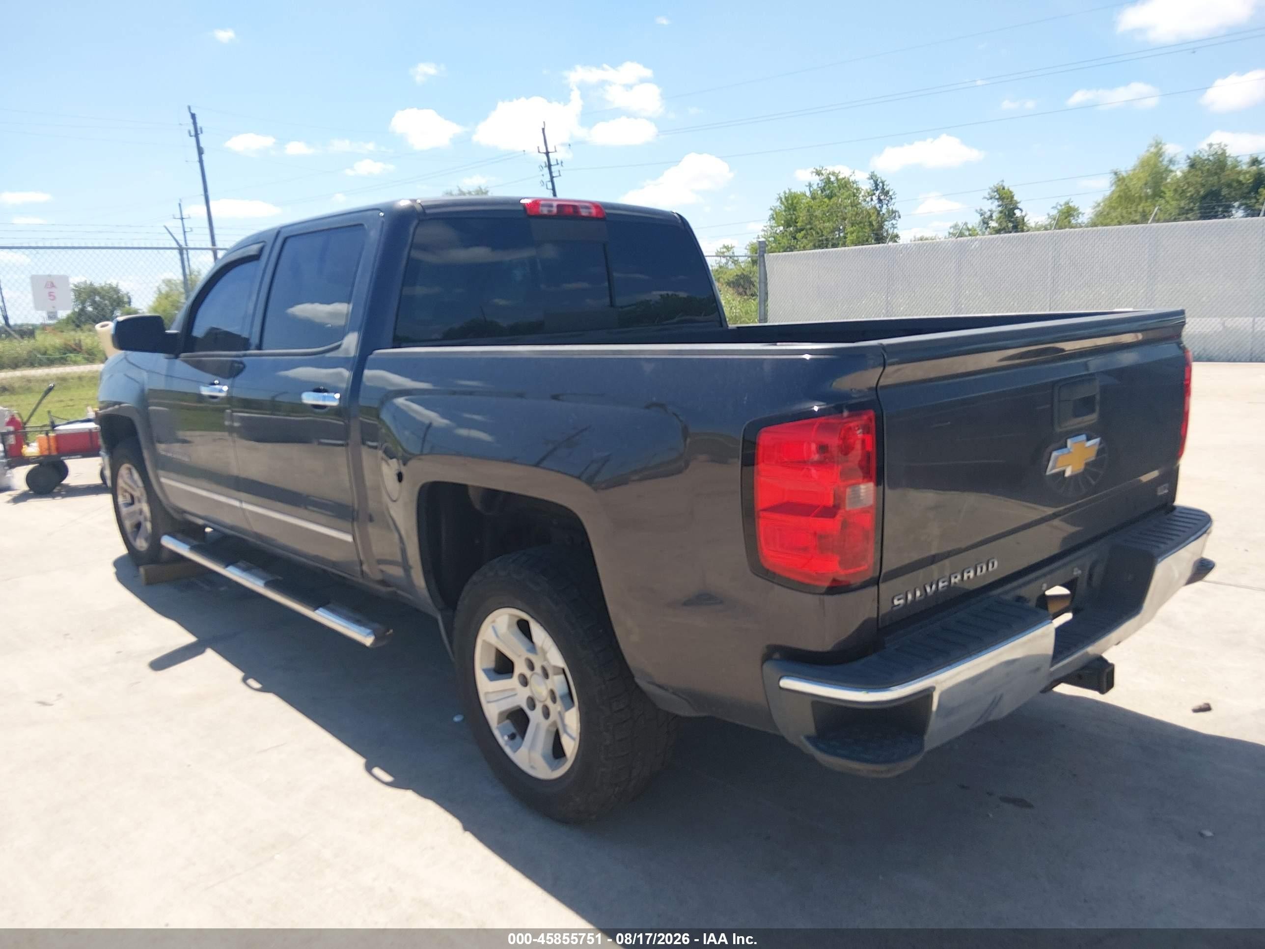 2014 Chevrolet Silverado 1500 1lz Gray vin: 3GCUKSEC4EG441384