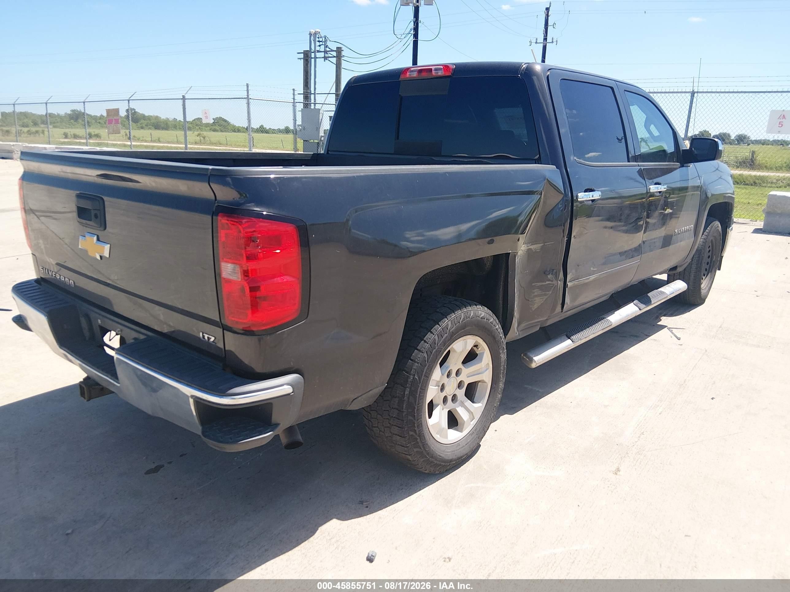 2014 Chevrolet Silverado 1500 1lz Gray vin: 3GCUKSEC4EG441384